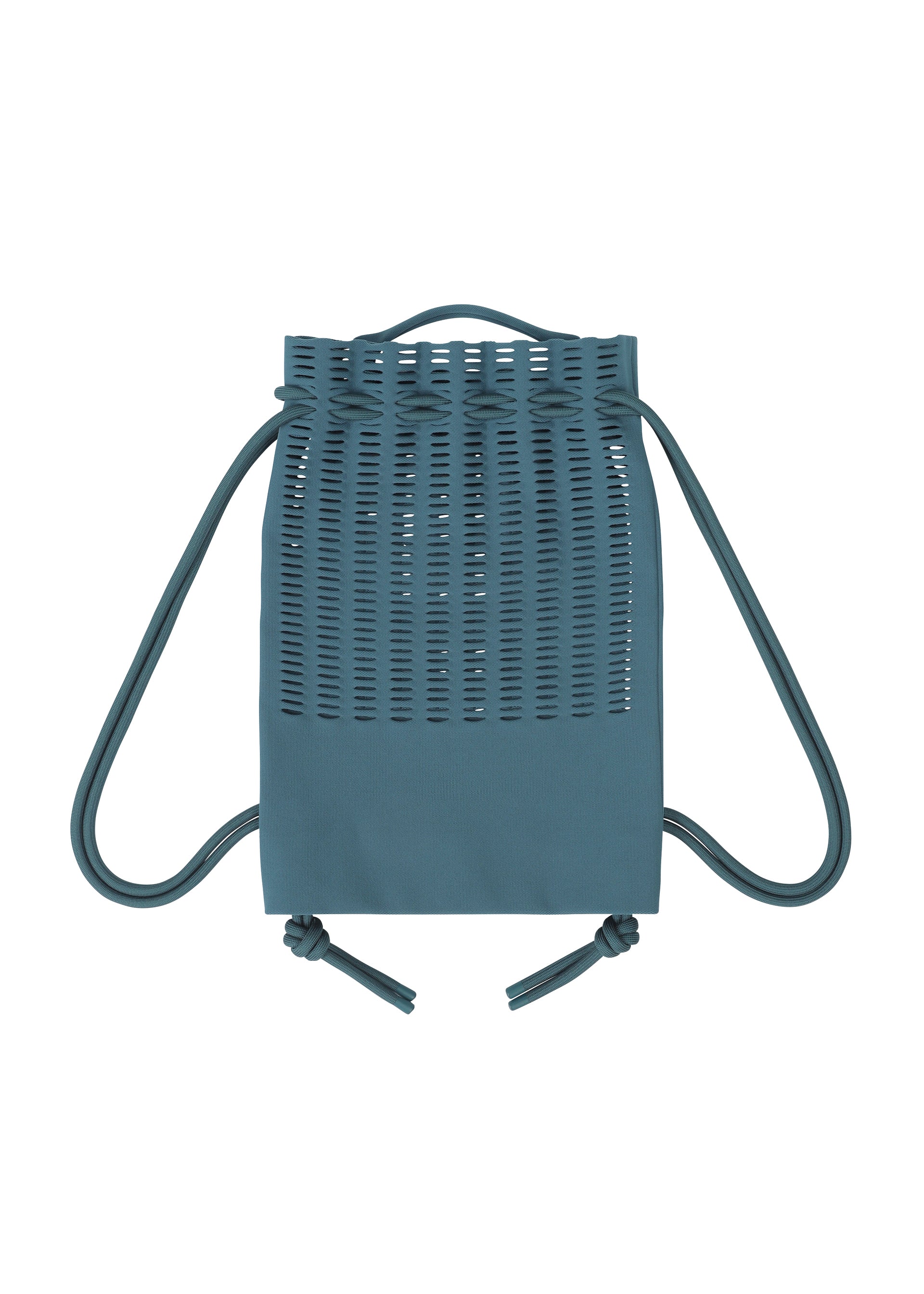 Issey Miyake Mokko batoh shadow blue pletený