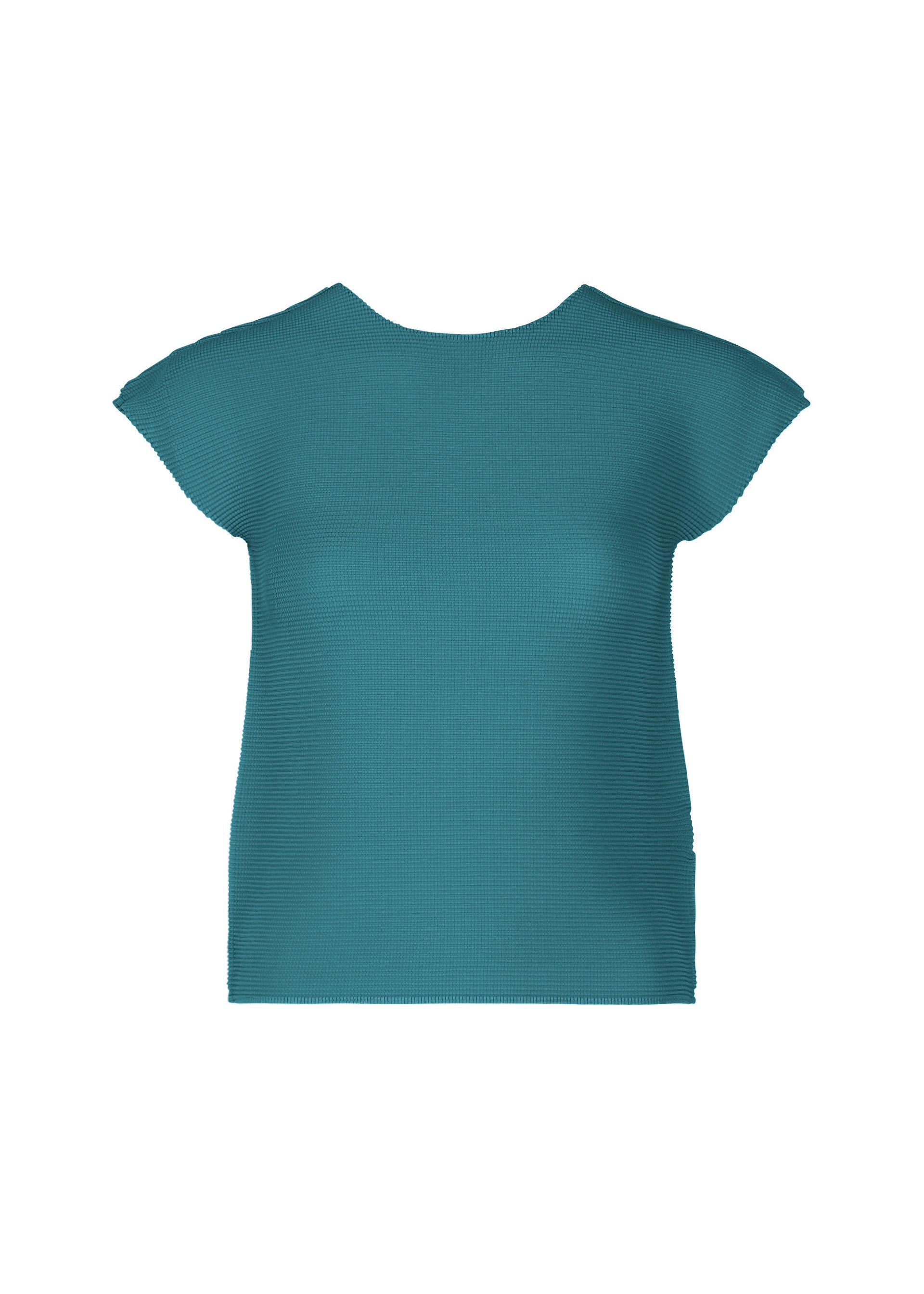 Issey Miyake Stretch Pleats 6 top žlutý plisovaný