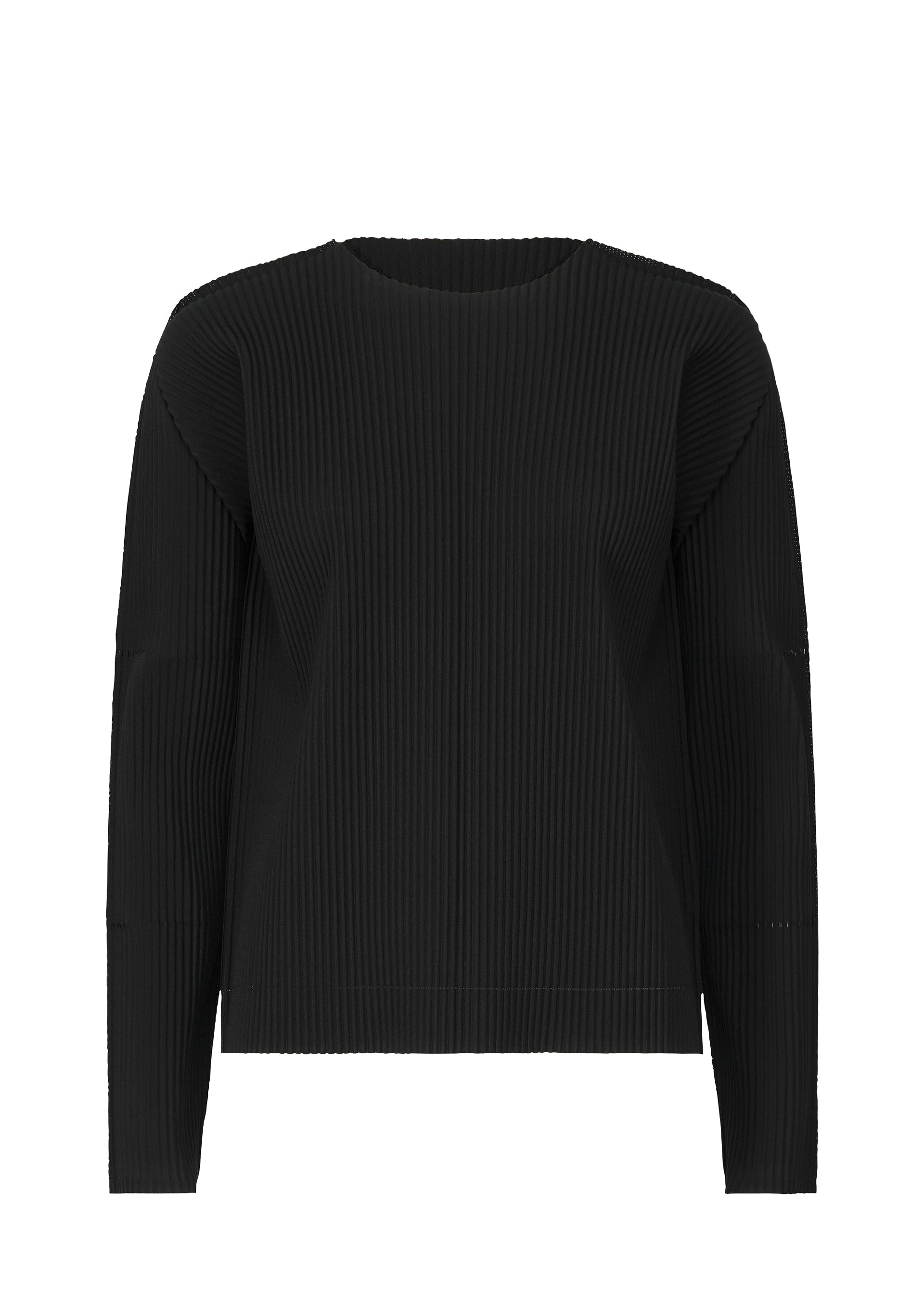 Issey Miyake Fine Knit Pleats plisovaný top bílá