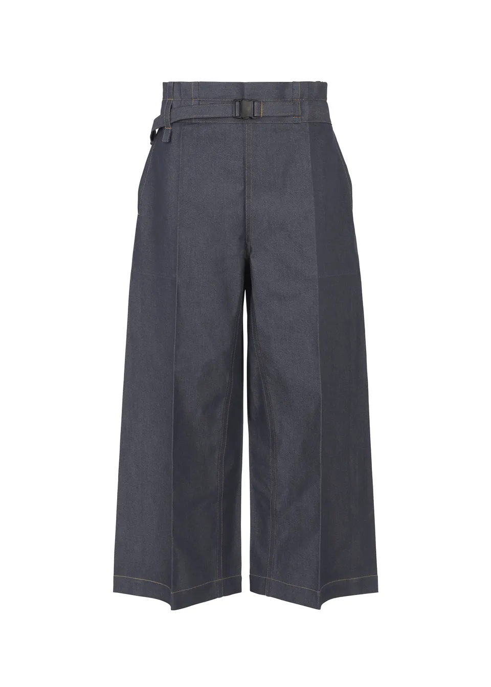 Issey Miyake Flat Denim kalhoty široké indigo