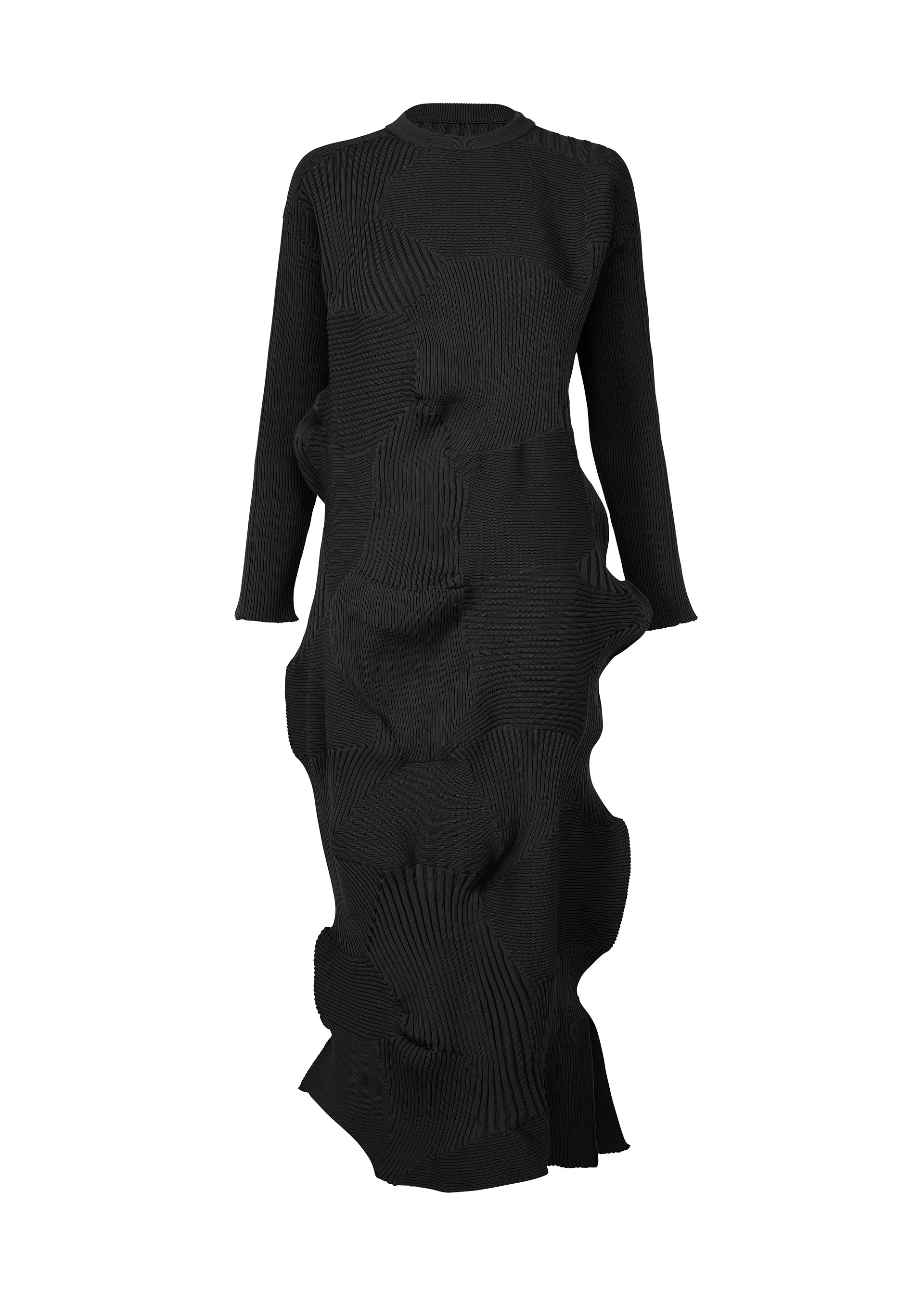 Issey Miyake Kone Kone IM63234 šaty gray vel. 2 úplet