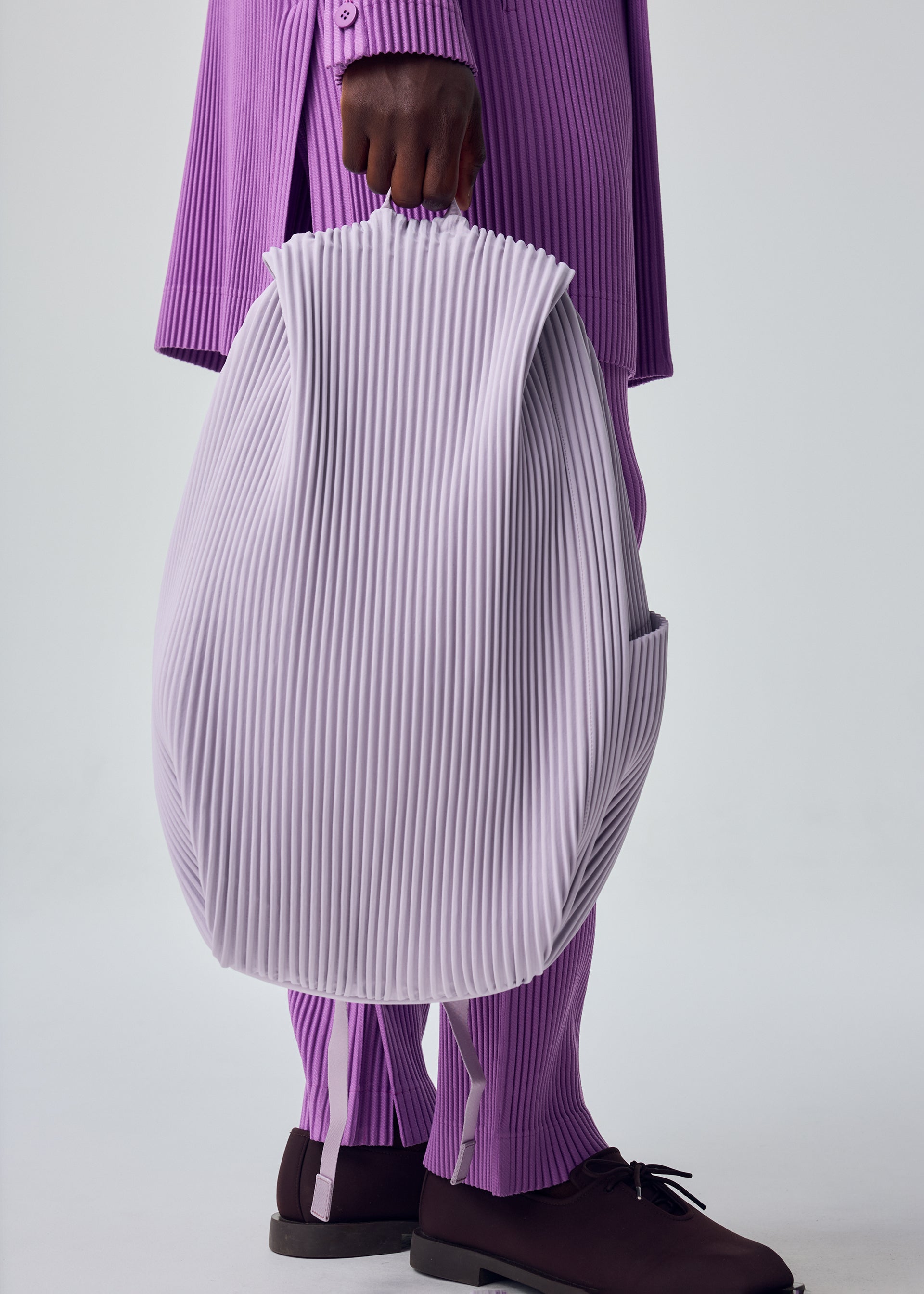 Homme Plissé Issey Miyake Pleats Backpack batoh černý