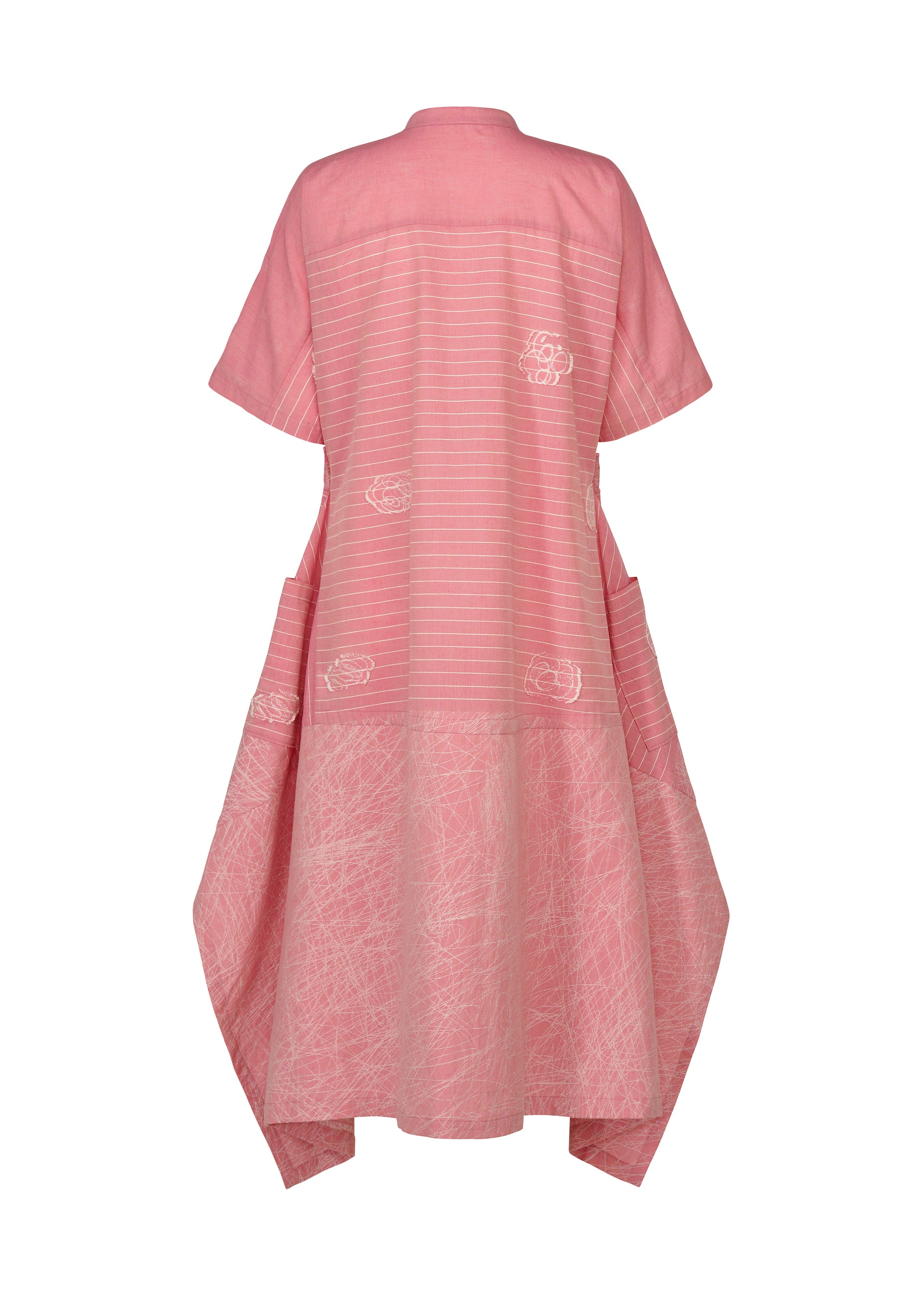 Issey Miyake One Stroke Draw šaty černé