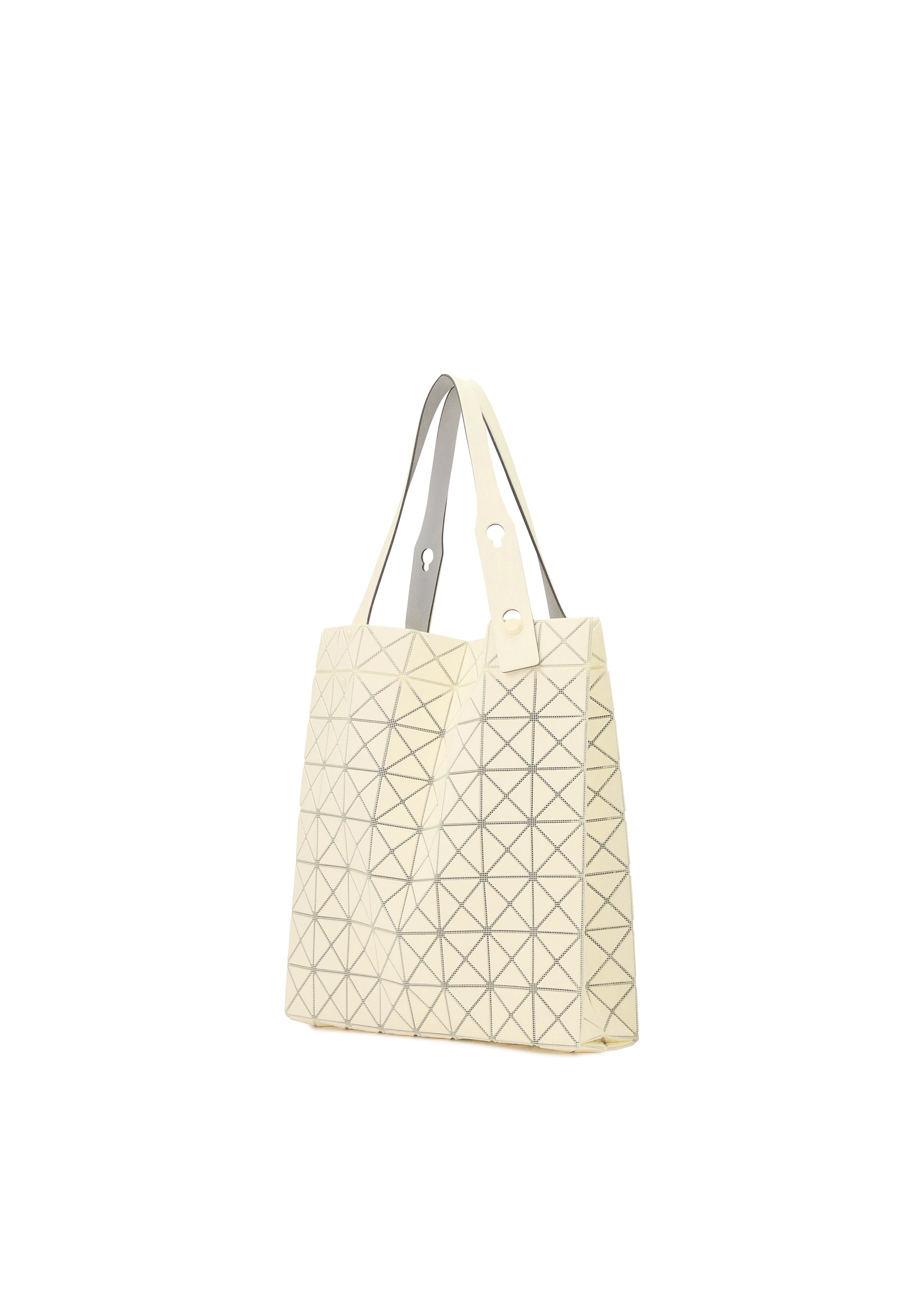 Issey Miyake Prism Plus tote Ivory skládací