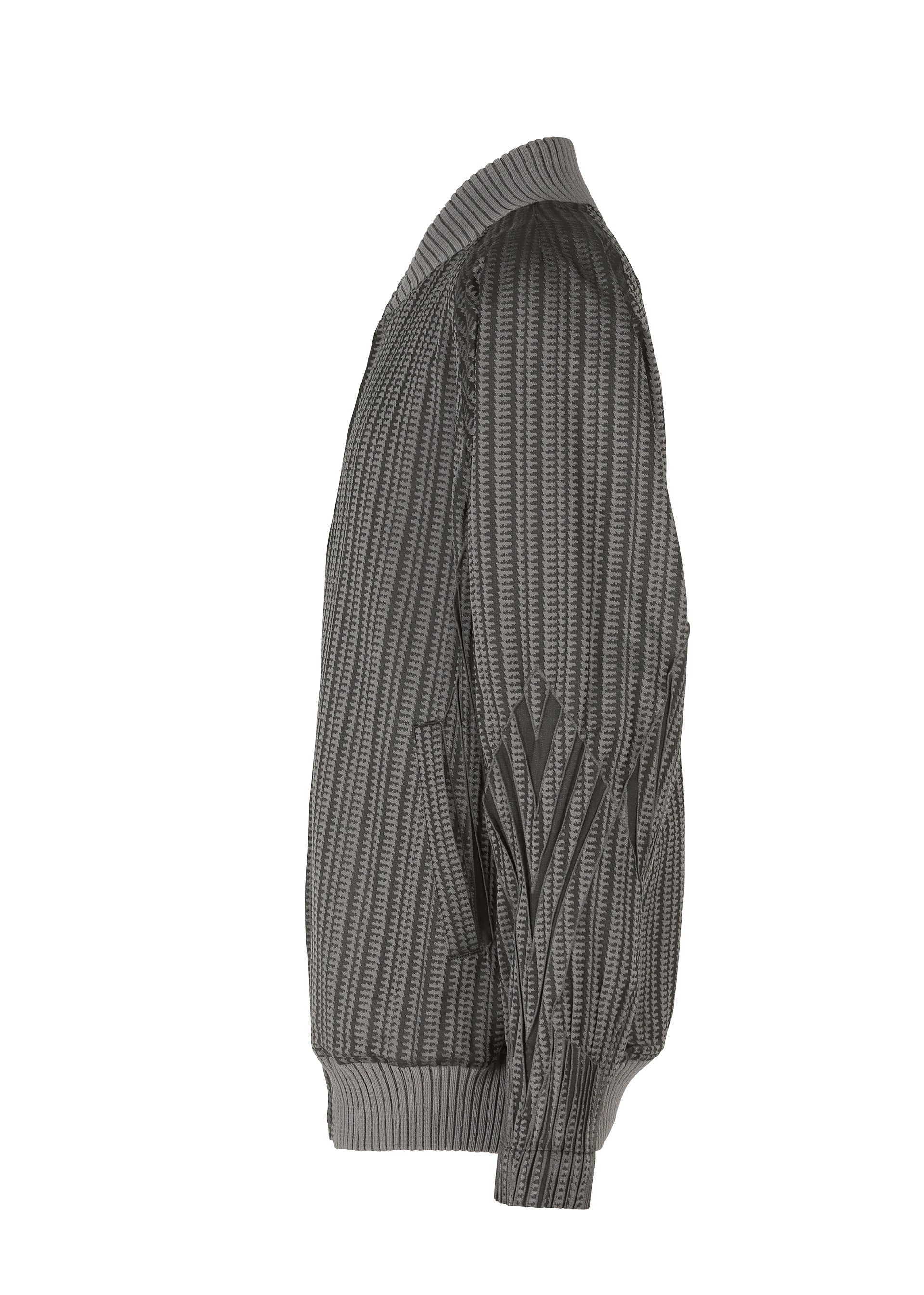 Issey Miyake Type-S 001-1 bunda gray-hued strečová
