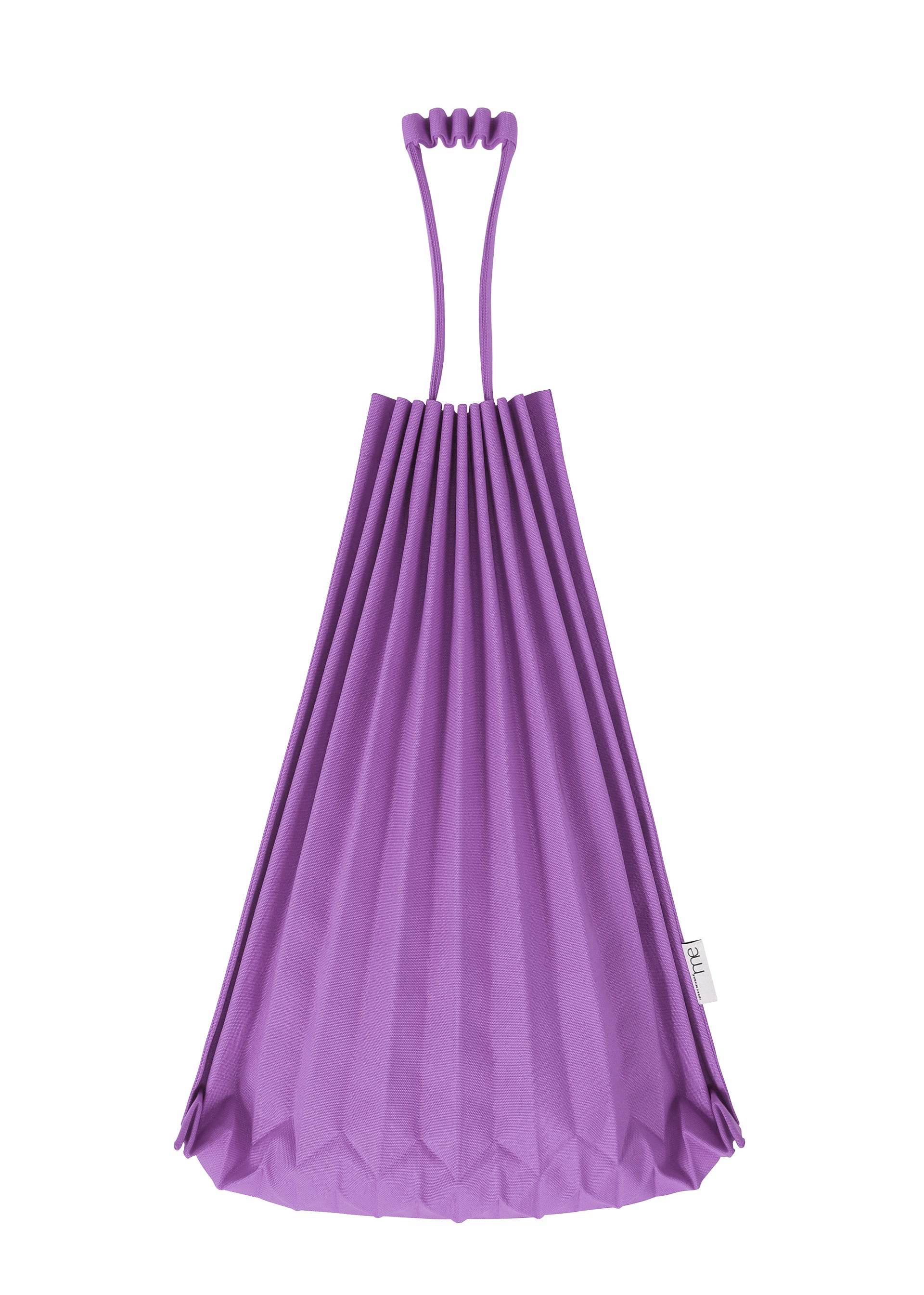 Issey Miyake Trunk Pleats Bag 12 tote kabelka fialová