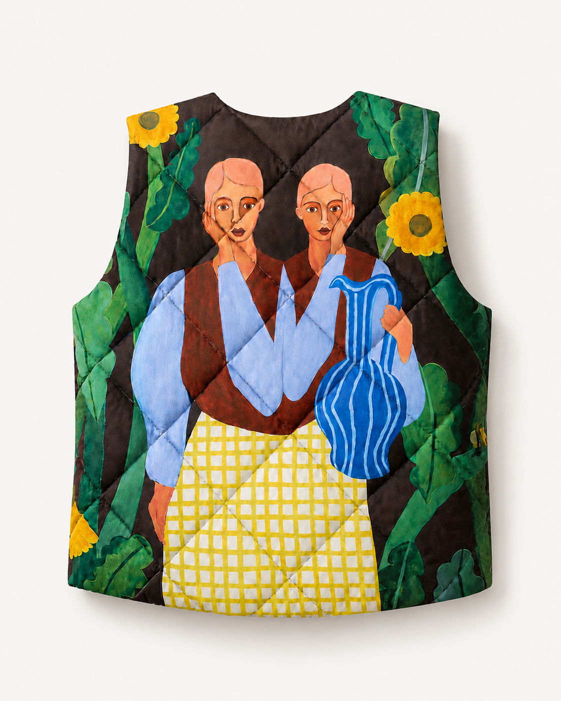 AURELIA & ZWEI FRAUEN Art to Wear Ogród Sióstr vesta