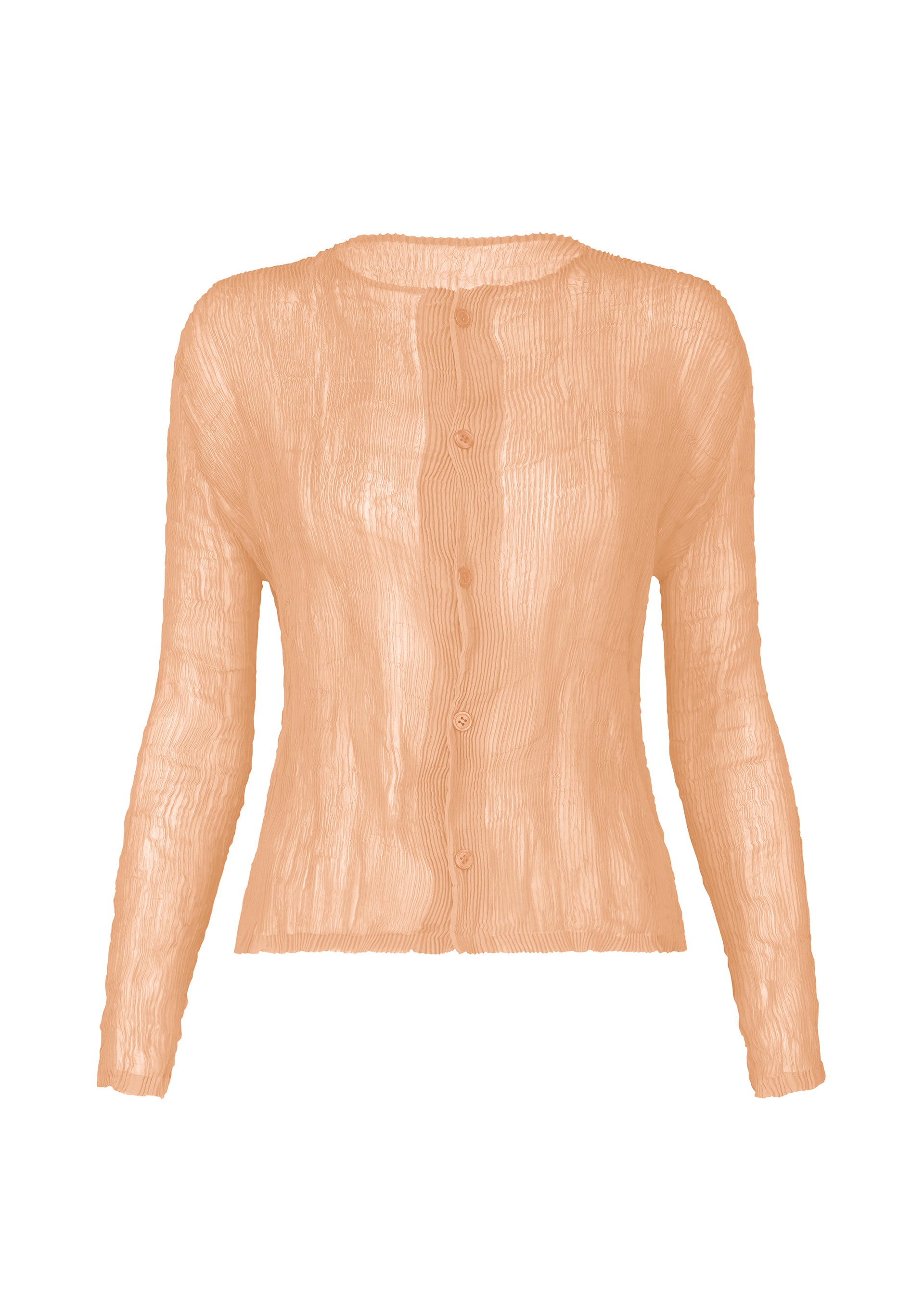 Issey Miyake Chiffon Twist 2 kardigan Gray