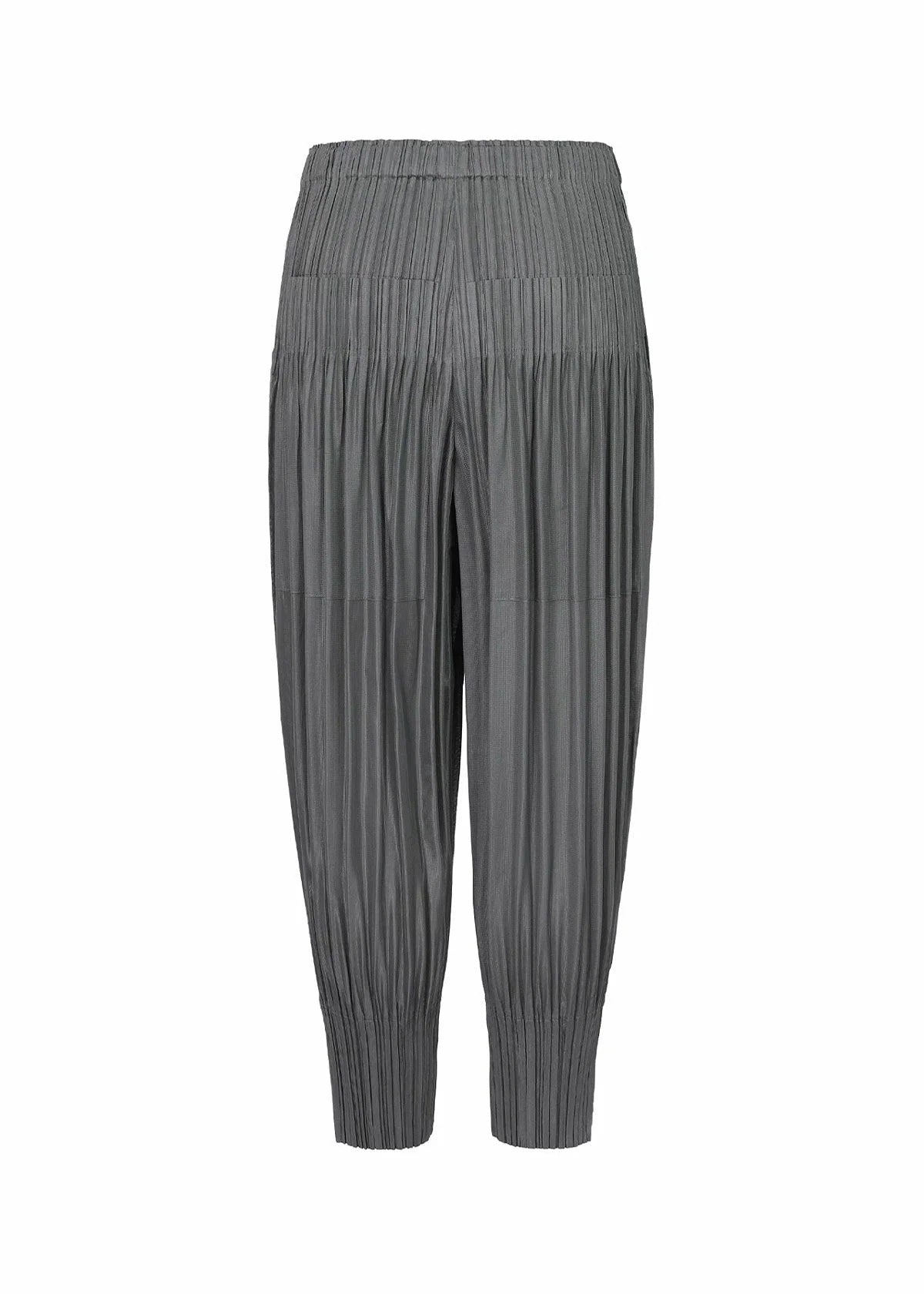 Issey Miyake Fluffy Basics kalhoty černá hladké