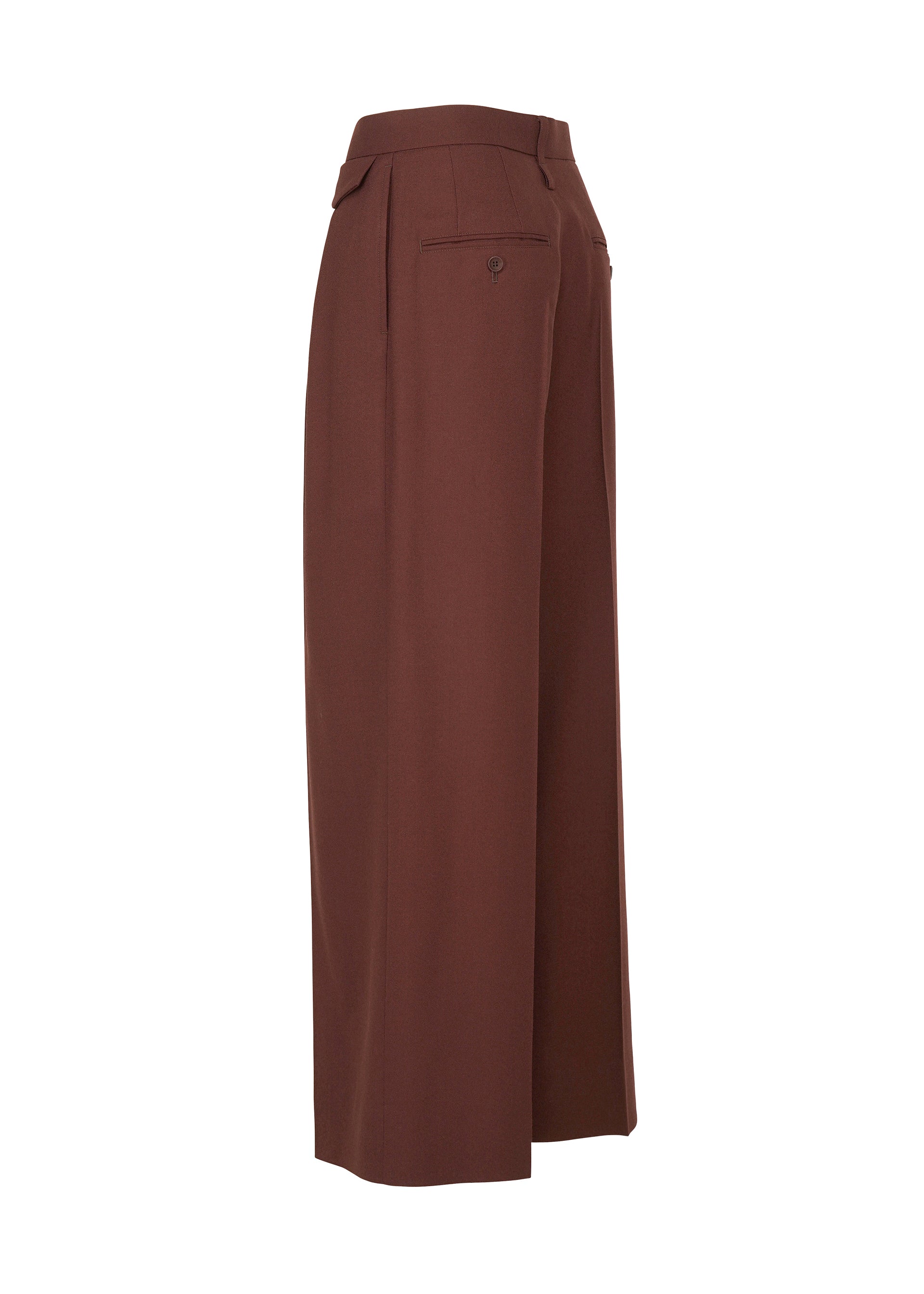 Issey Miyake Untitled kalhoty off-white široké