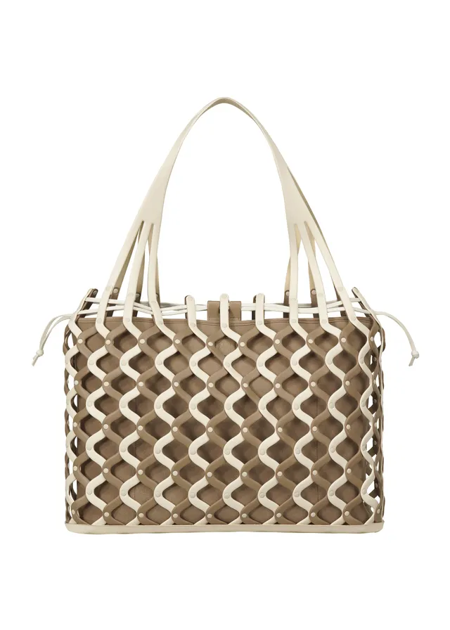 Good Goods Issey Miyake Amime kabelka černá síťovina