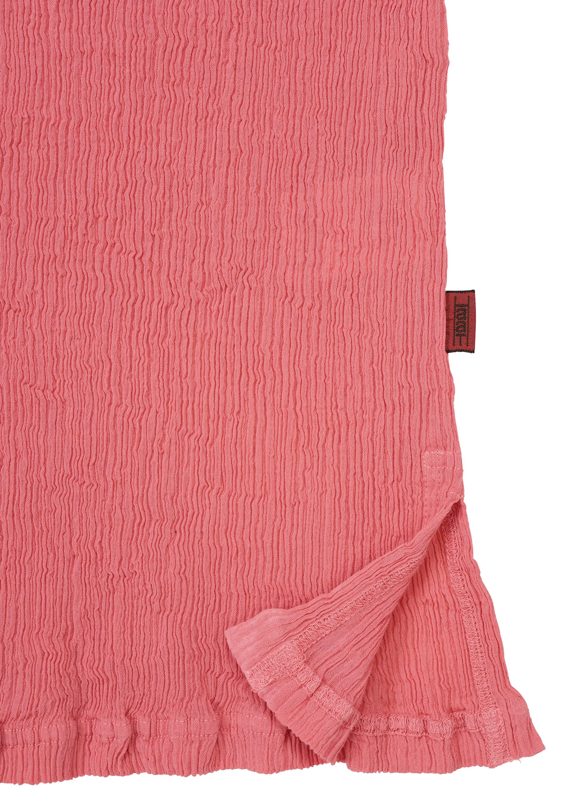 Issey Miyake Kyo Chijimi August top dámský Coral vel. 2 bavlna