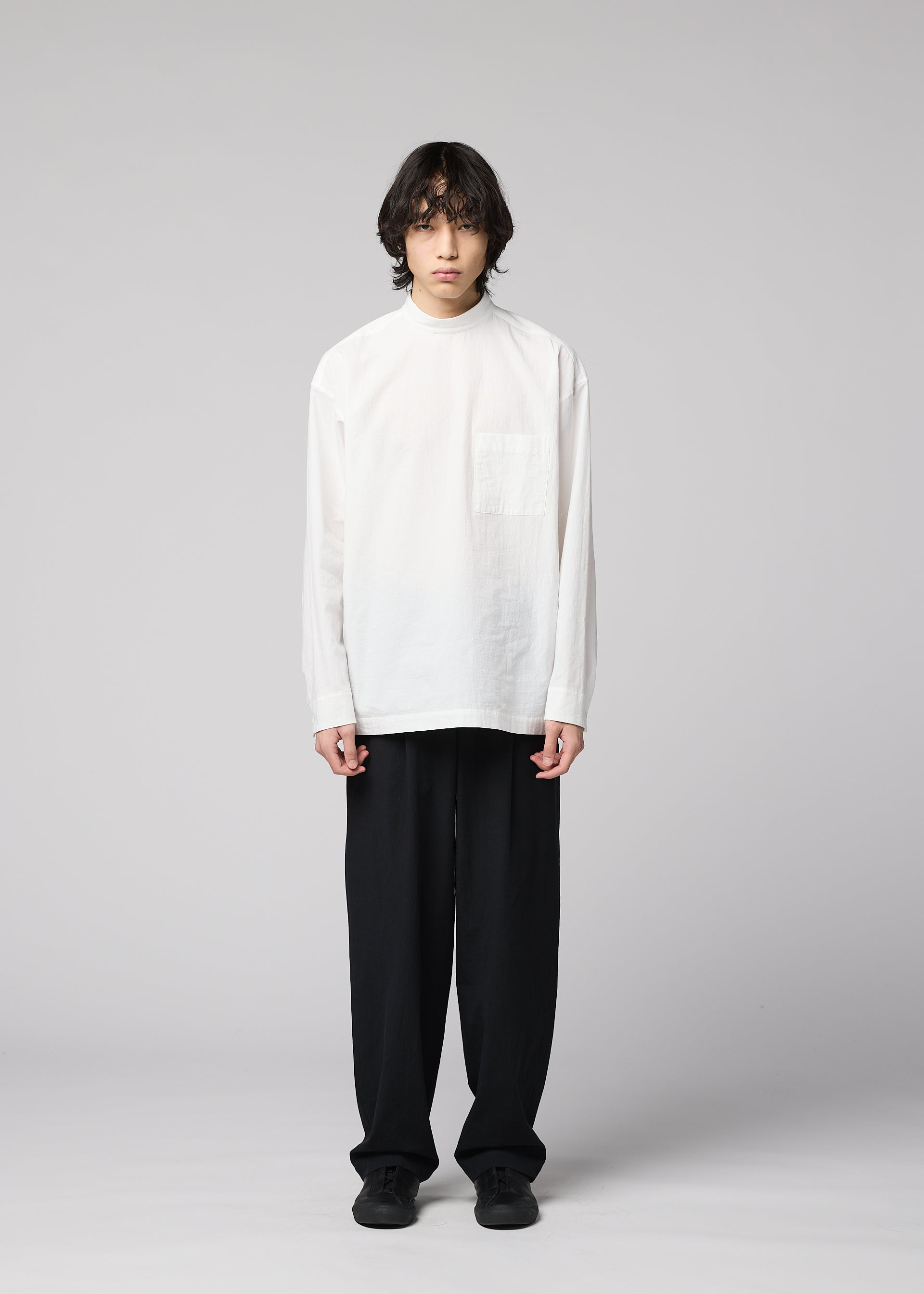 Issey Miyake IM Men White Shirt košile White lněná