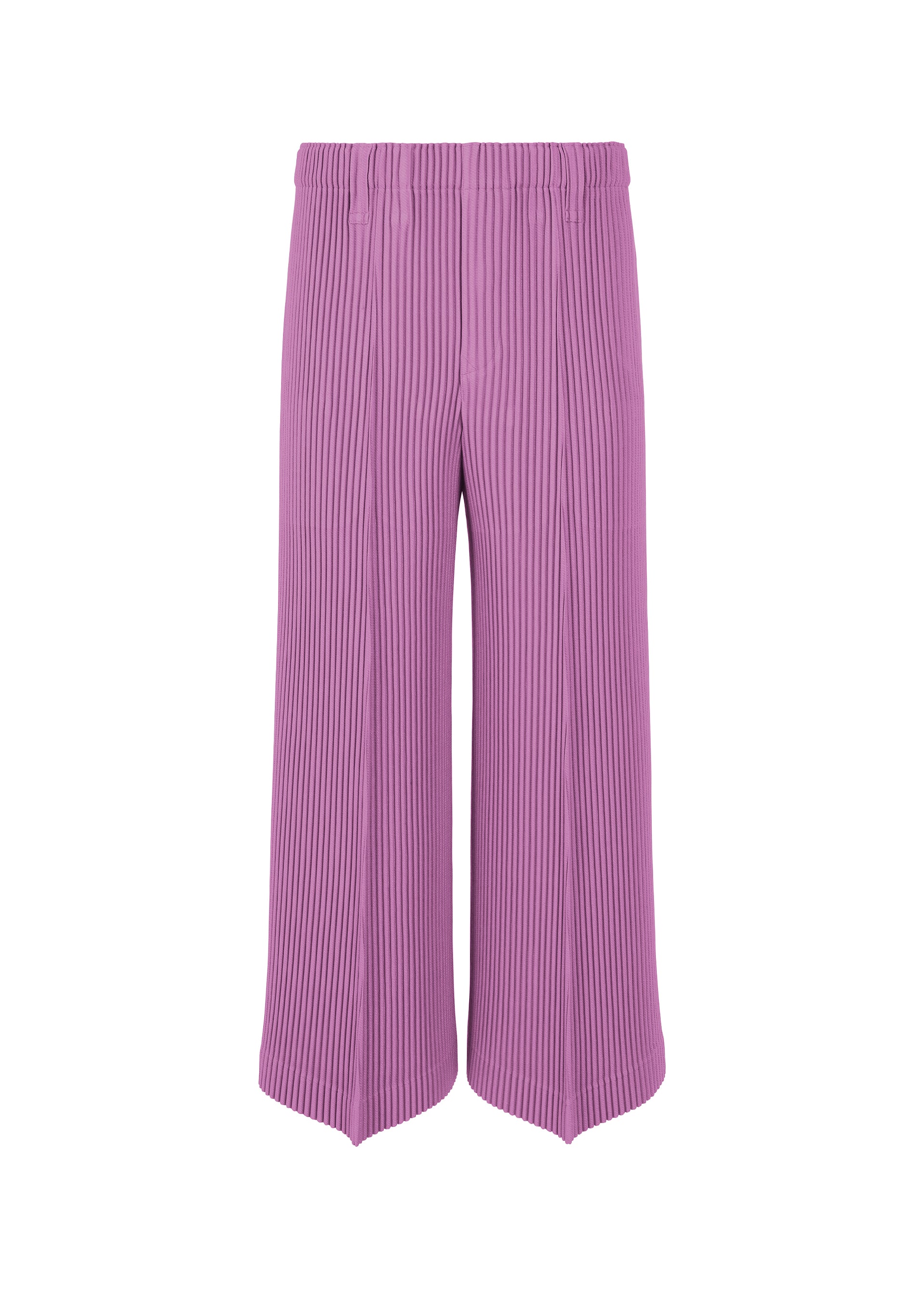 Issey Miyake Kersey Pleats zkrácené kalhoty hnědé vel. 2