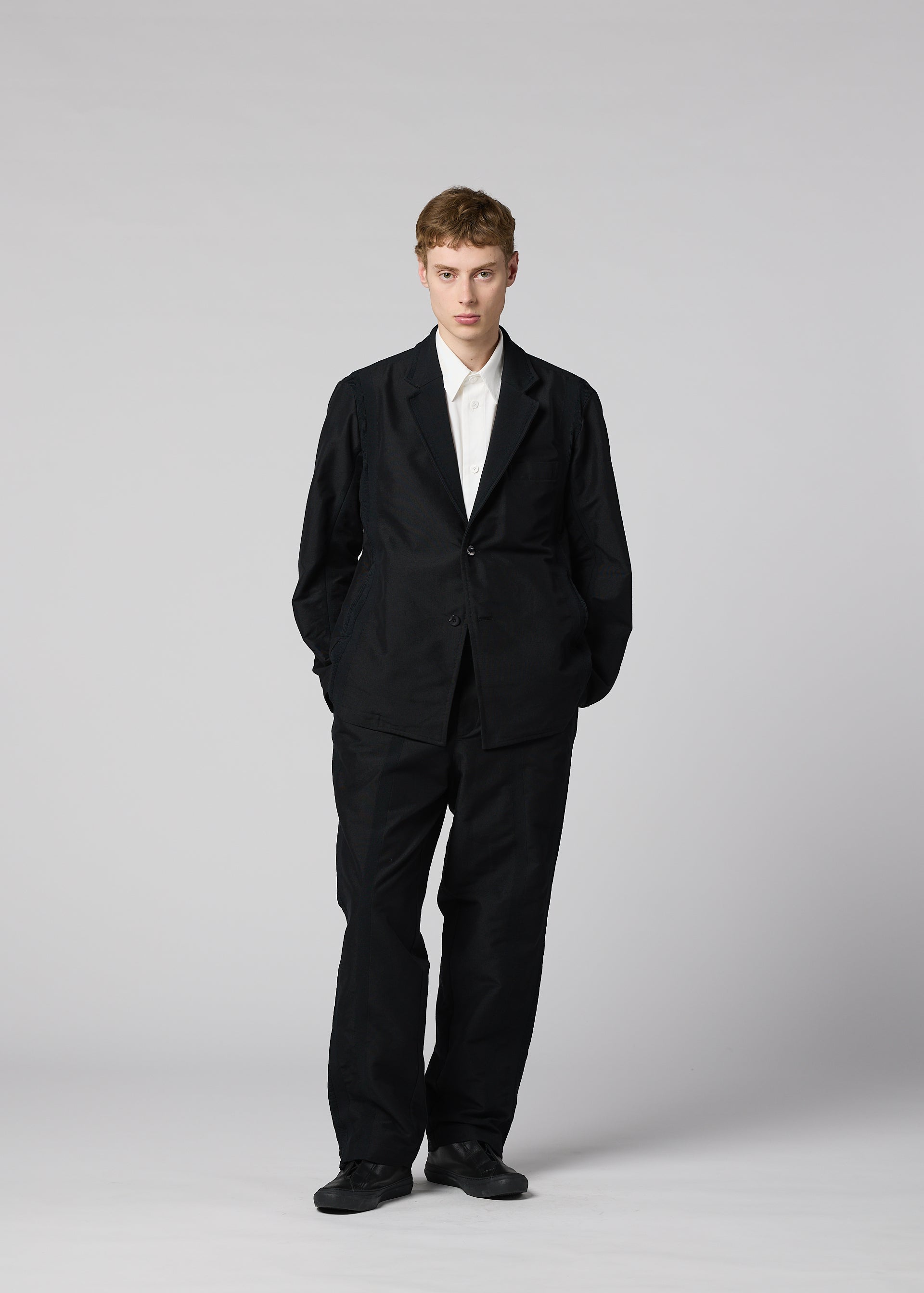 Issey Miyake Clay sako pánské černé plastické