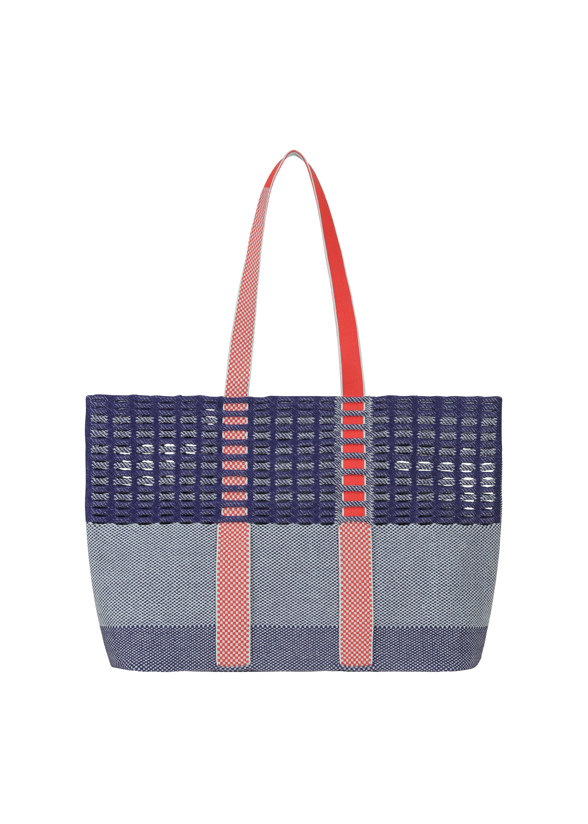 Issey Miyake Mokko Tote Mix tote Cloud Gray Mix pevný úplet