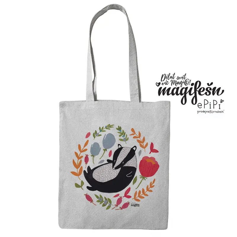Magifešn FAIR TRADE taška MEDIUM Jezevec recyklovaná