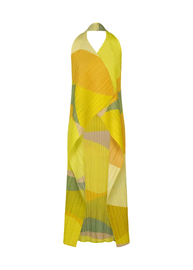 Issey Miyake Orbit dlouhá vesta yellow