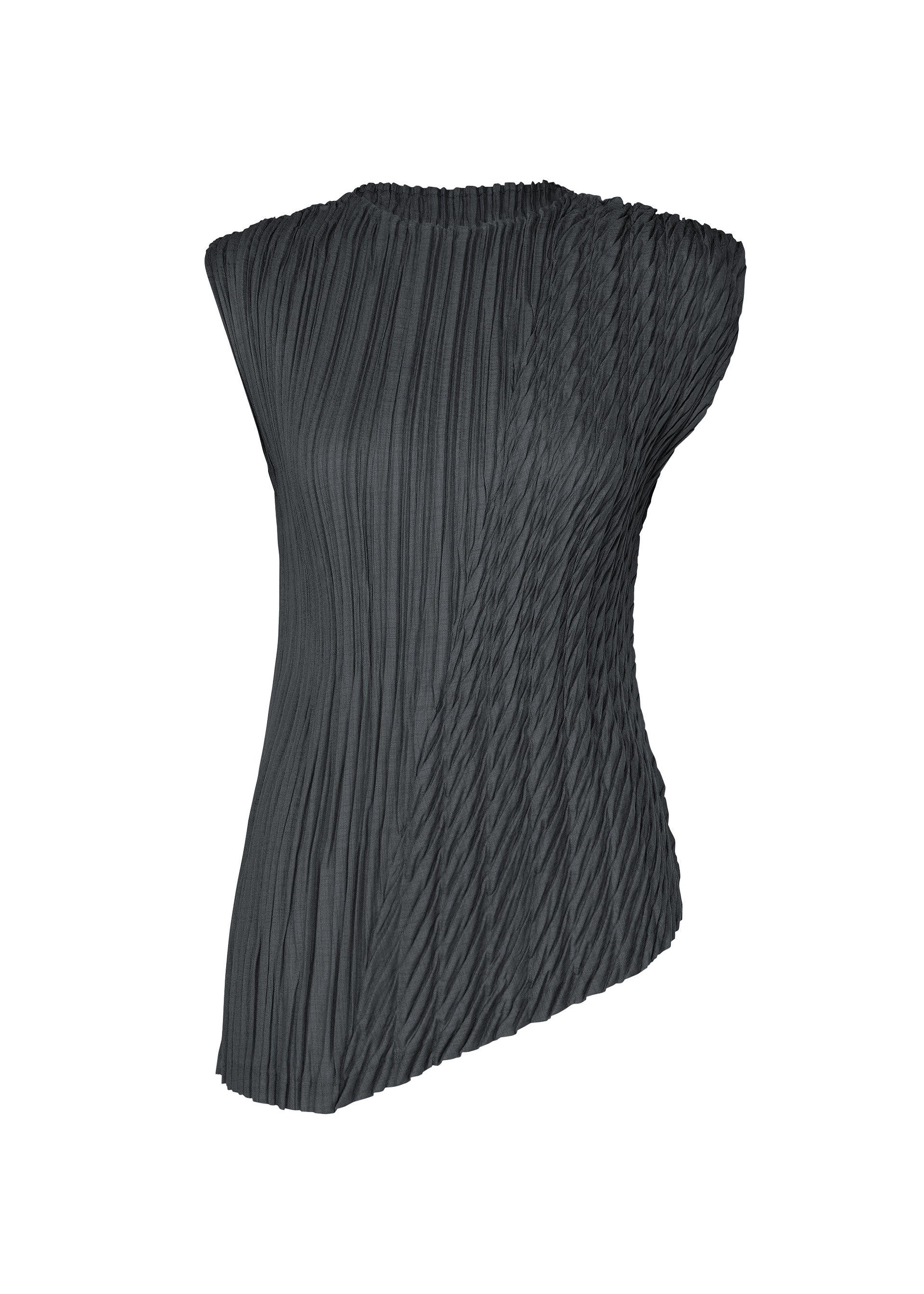 Issey Miyake Unfurling Pleats top Off-White