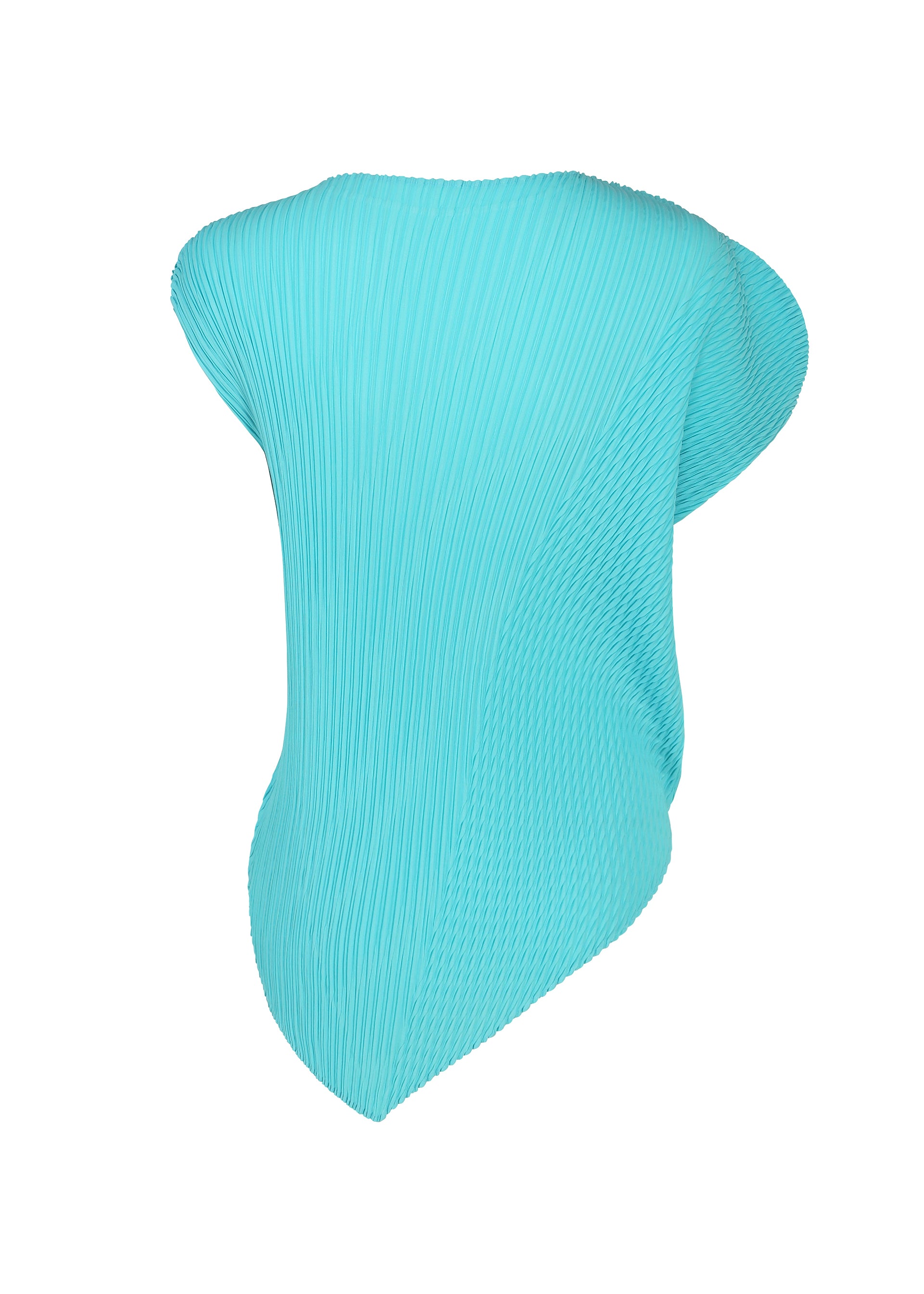 Issey Miyake Leaf Pleats top off-white vel. 2 plisé