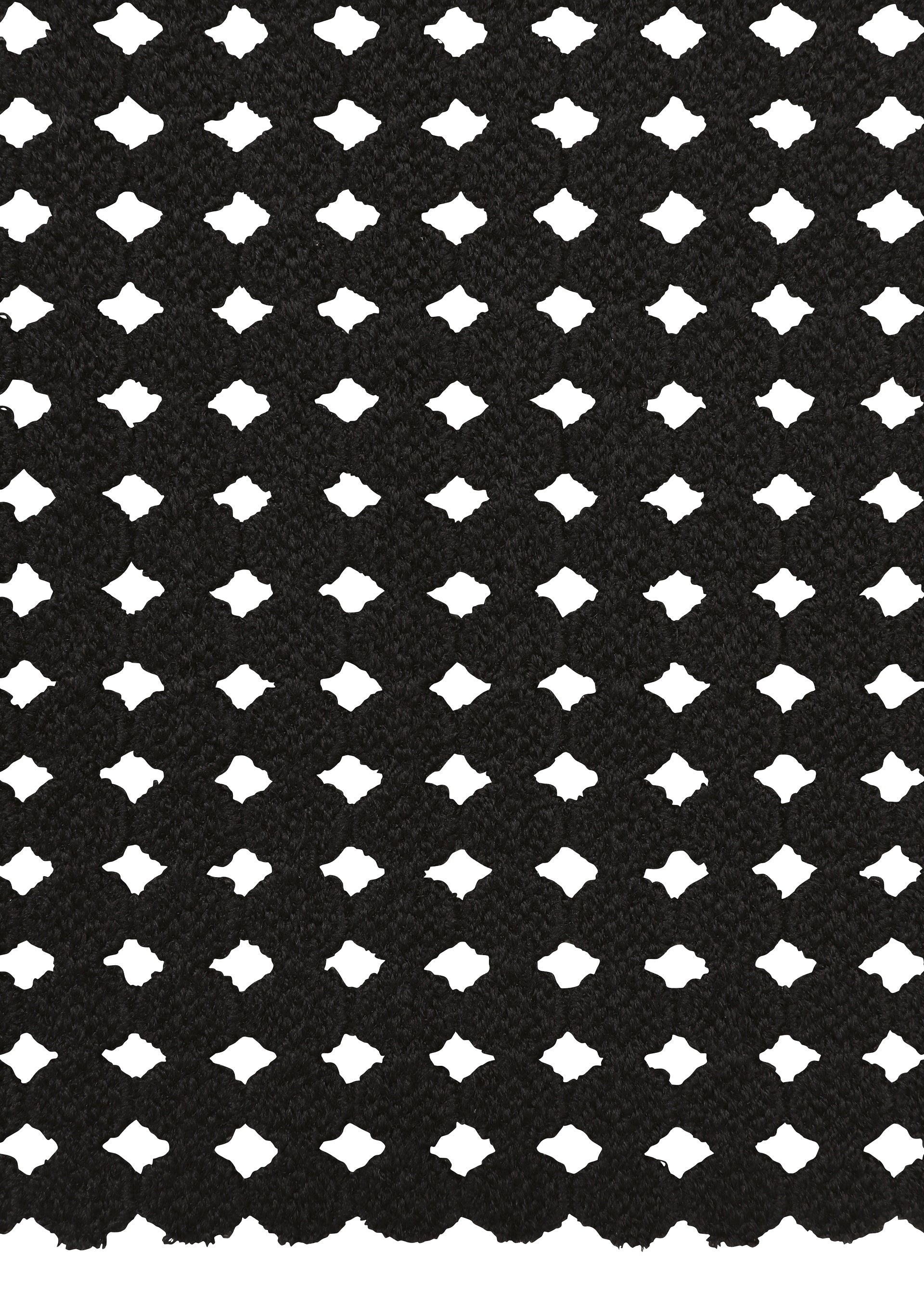 HaaT Issey Miyake Lacy Under krajková sukně černá zavinovací