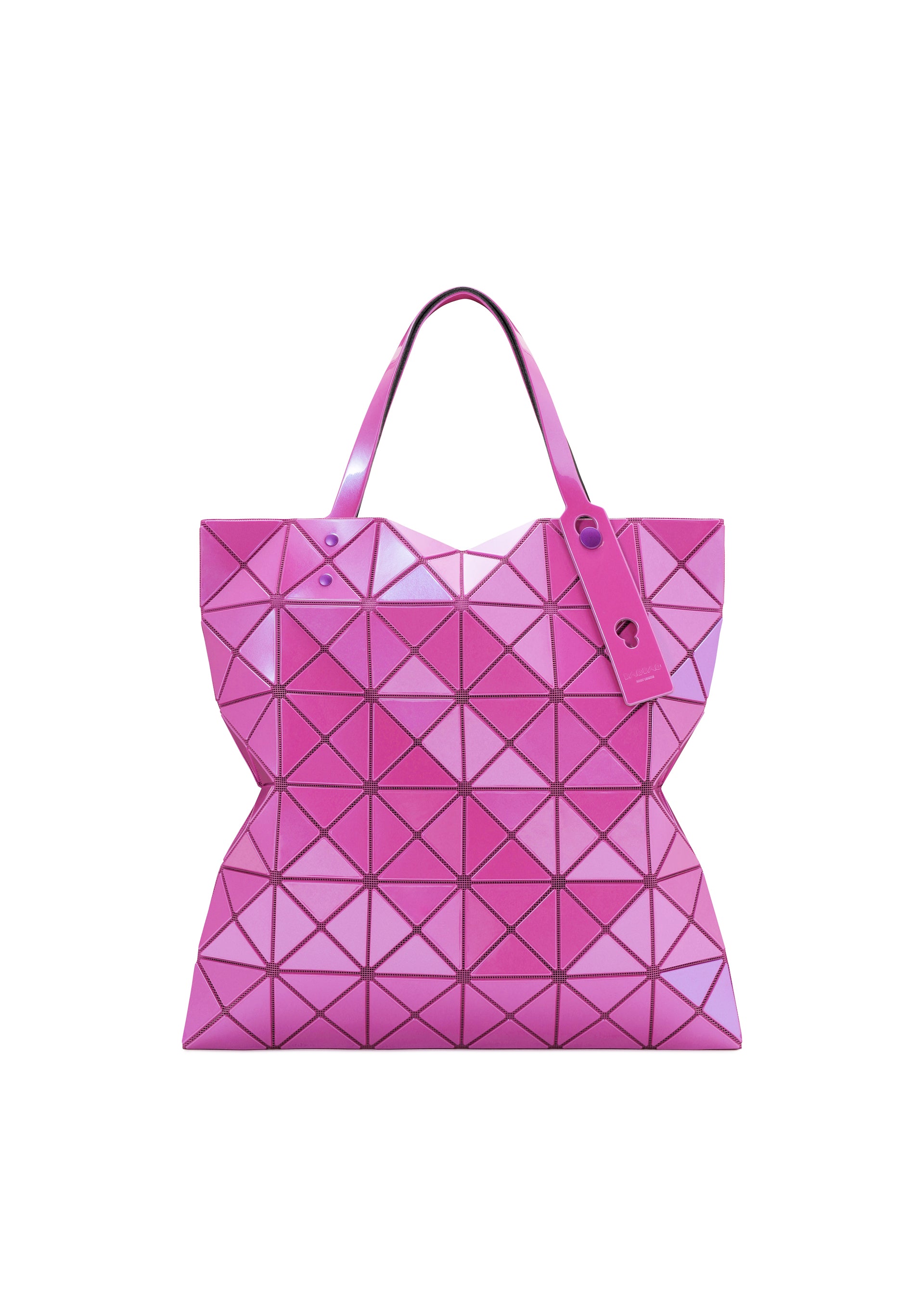 Issey Miyake Lucent One-Tone tote šedomodrá A4