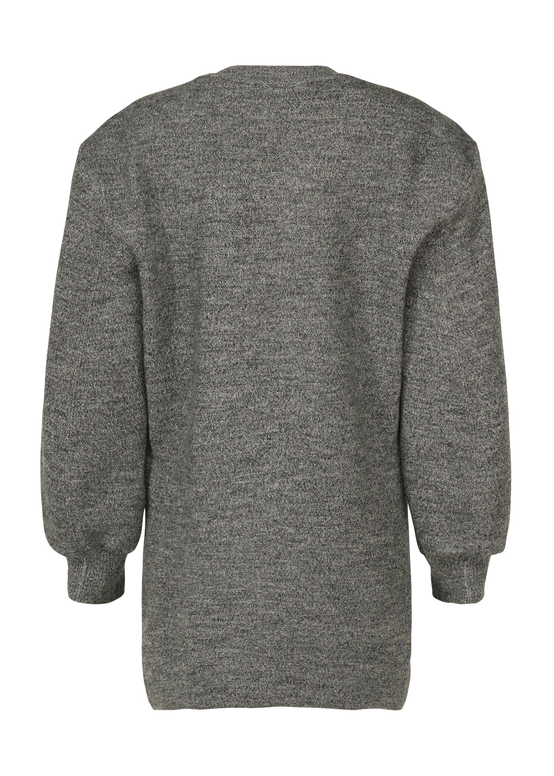 Issey Miyake Handsome Knit šaty off-white vlněné mini