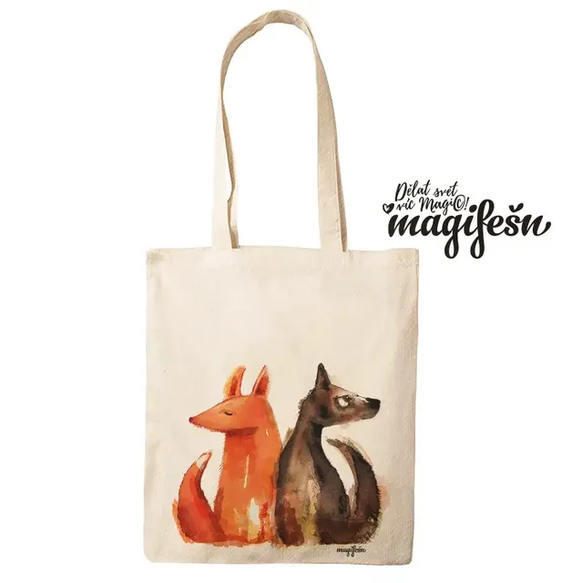 Magifešn FAIR TRADE MEDIUM taška Liška a vlk