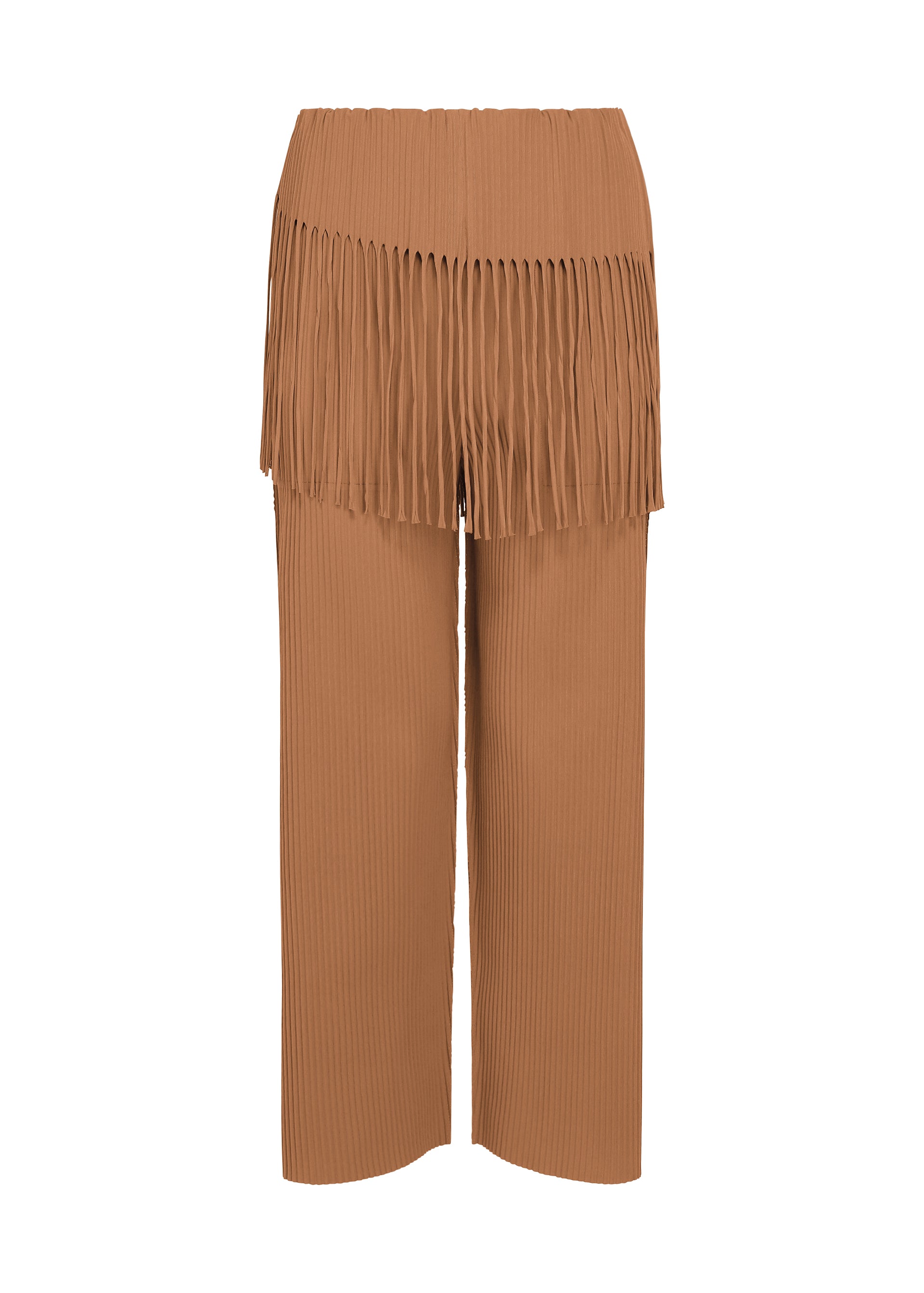 Issey Miyake Leaf Pleats MI64KF527 kalhoty černé plisé