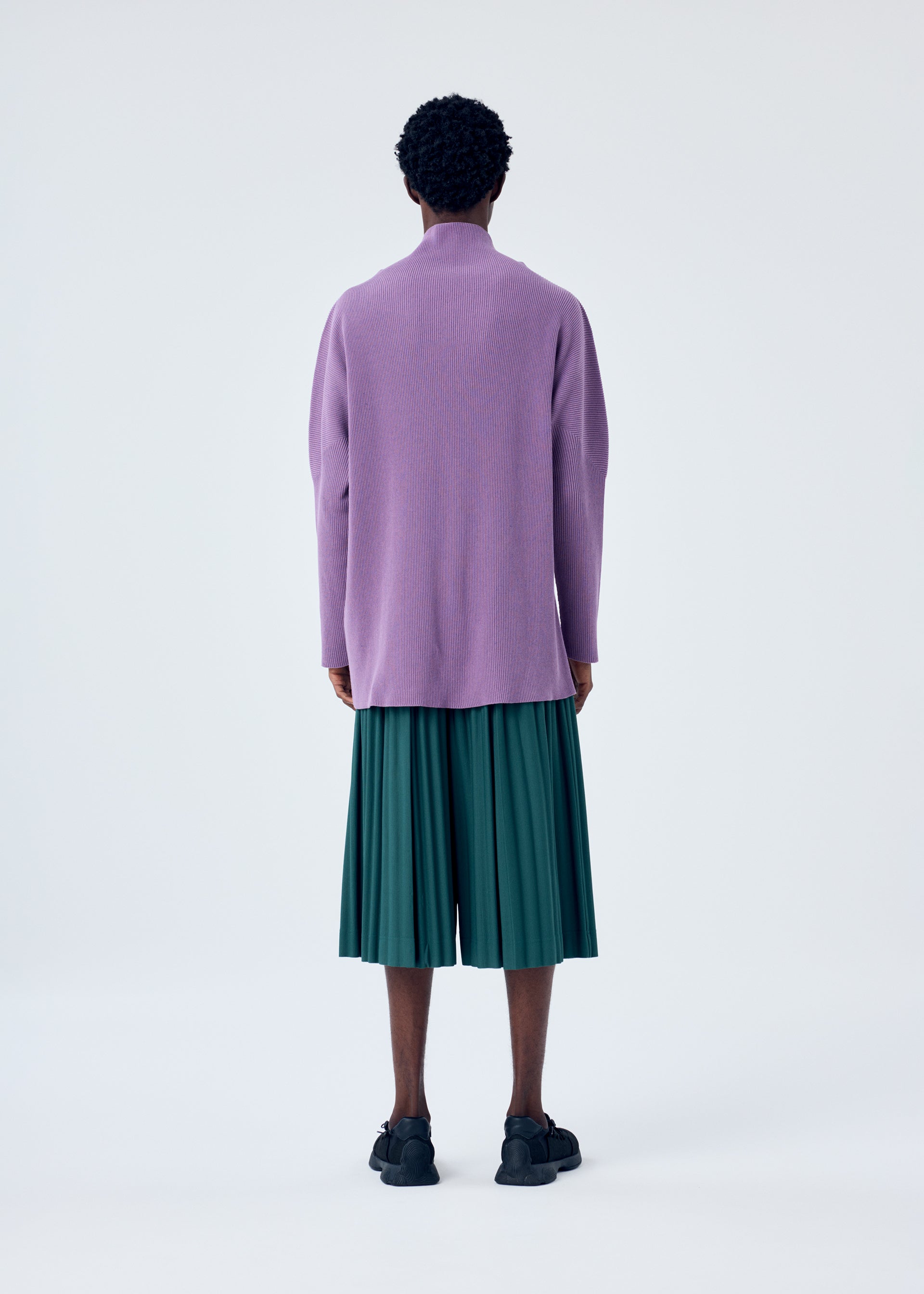 Issey Miyake Basic Knit HP51KN216 pánský rolák šedý úplet