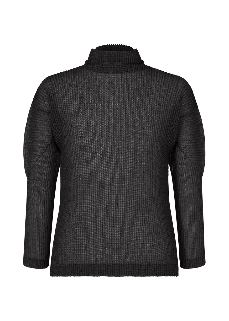 Issey Miyake Rustic Mesh pánský top černý síťovina