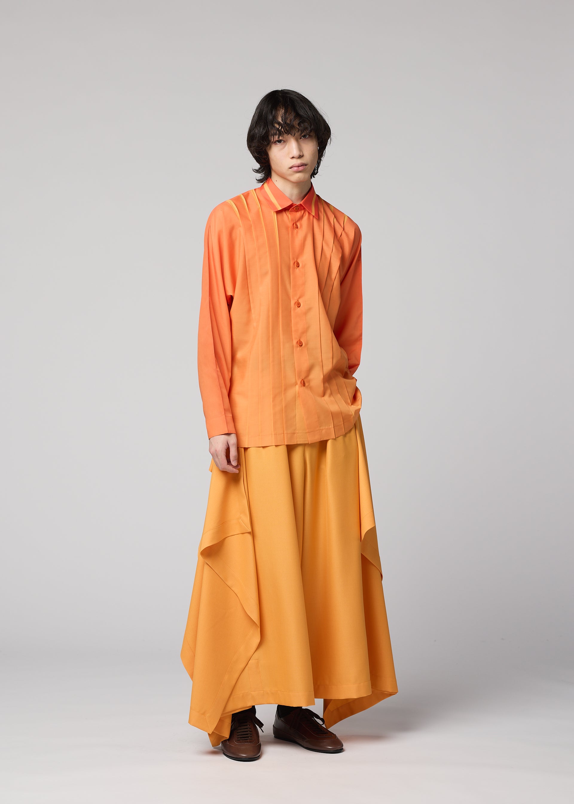 Issey Miyake DAWN RAY SHIRT košile černá vel. 2