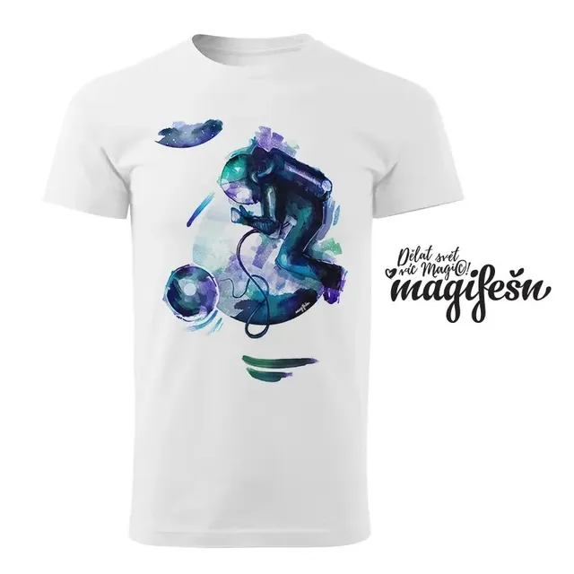 Magifešn XY Propojení modré unisex bio tričko