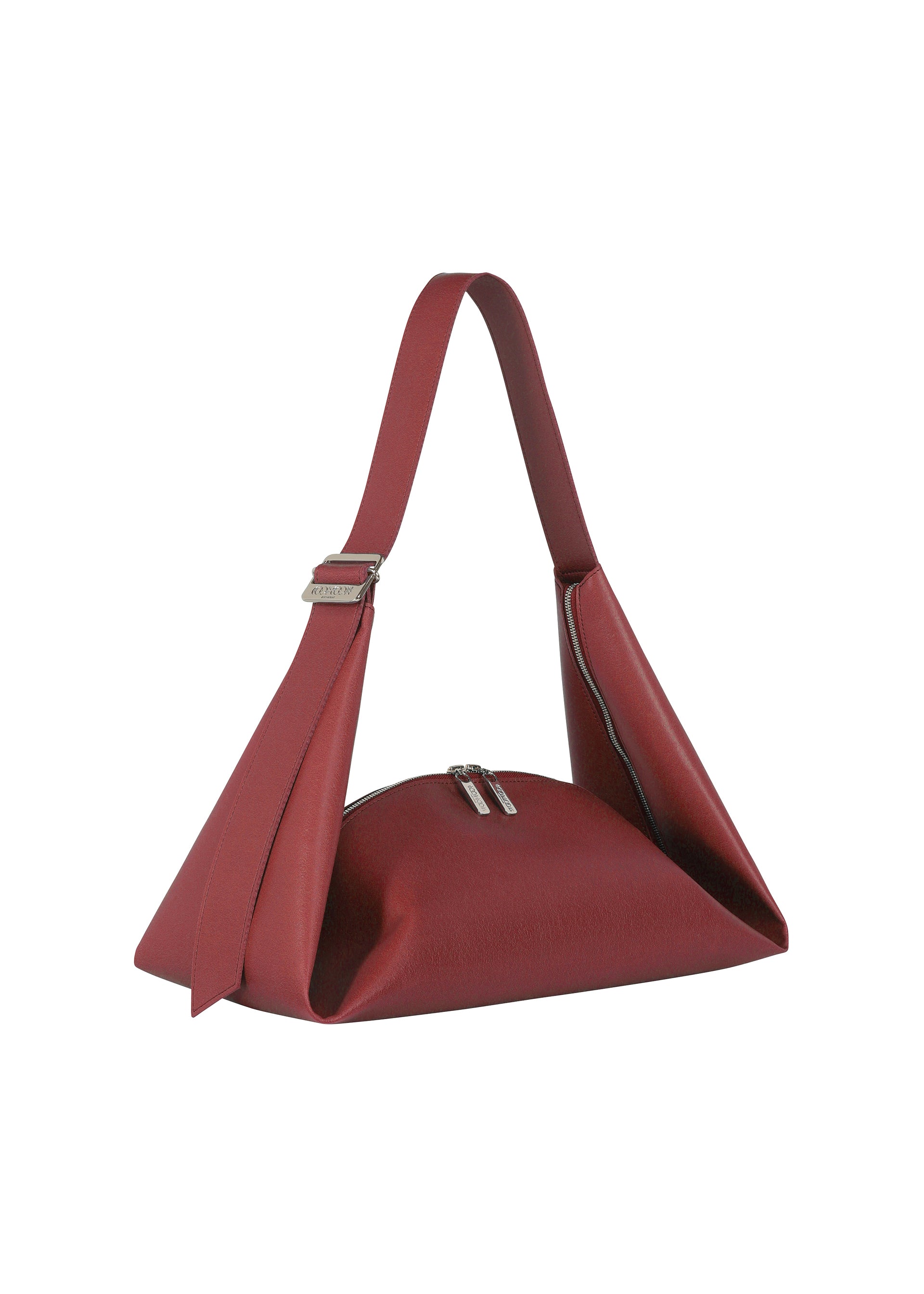 Issey Miyake Leaf kabelka přes rameno šedá 2v1