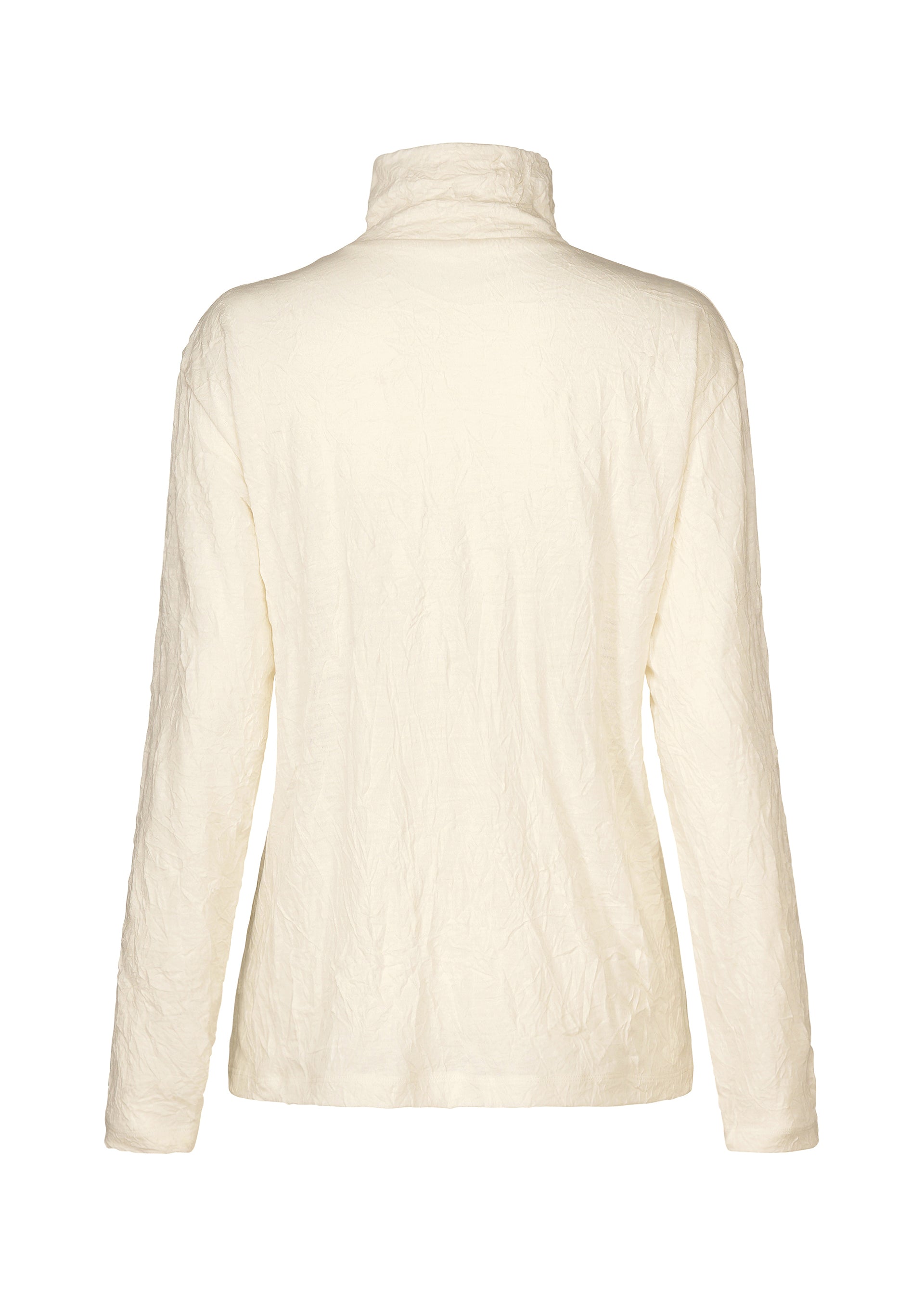 Issey Miyake HaaT W/P Washer HA63209 dámský rolák bílý s kapsou