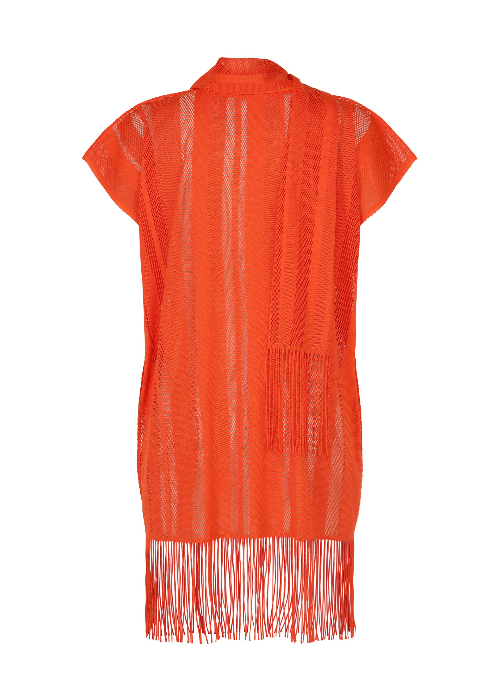 Issey Miyake A-POC Lace tunika černá se štolou