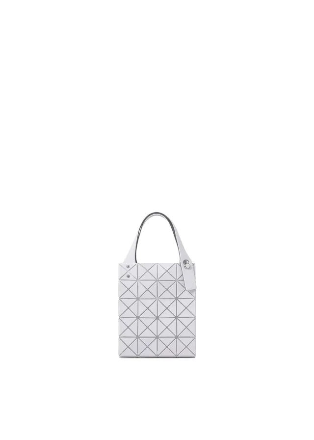 Issey Miyake Prism Plus mini tote šedá sáčková