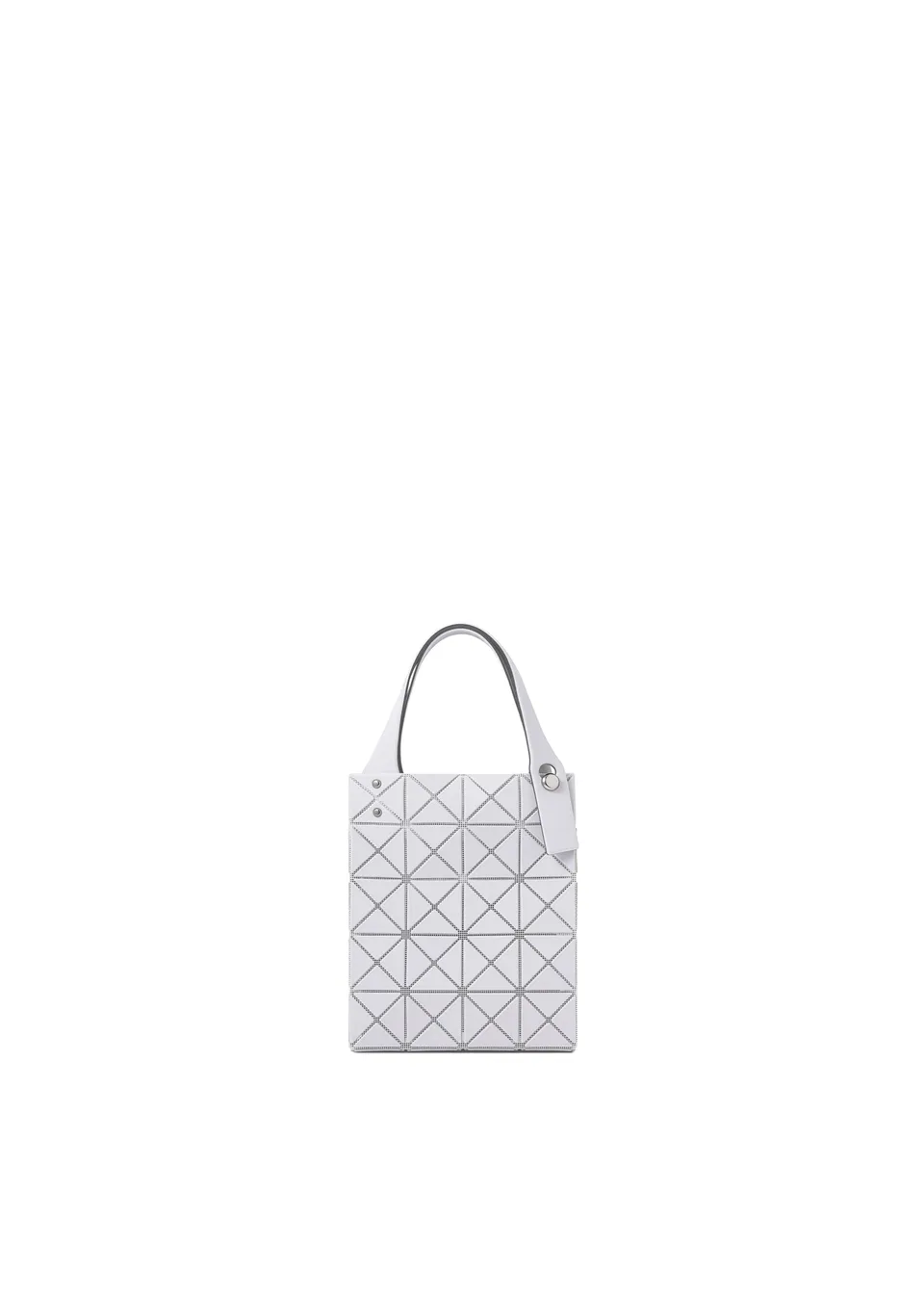 Issey Miyake Prism Plus mini tote šedá sáčková