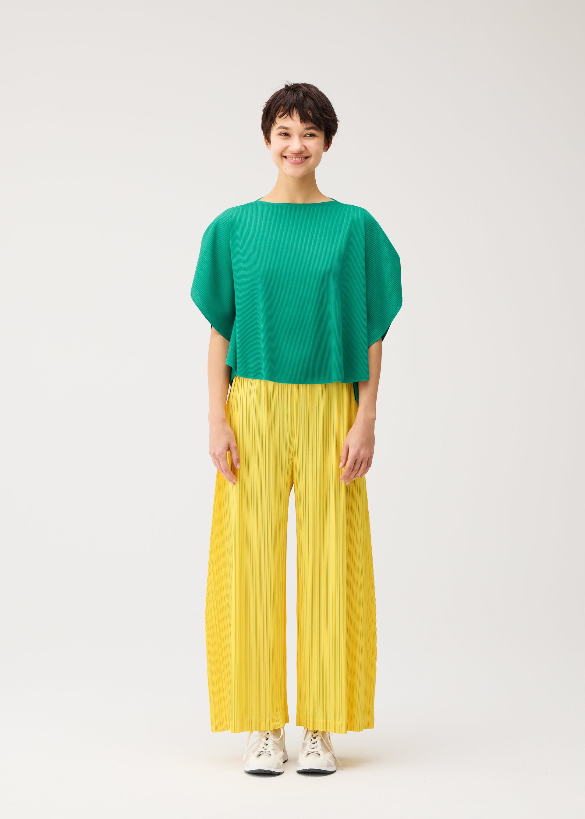 PLEATS PLEASE THICKER BOTTOMS 1 kalhoty černé
