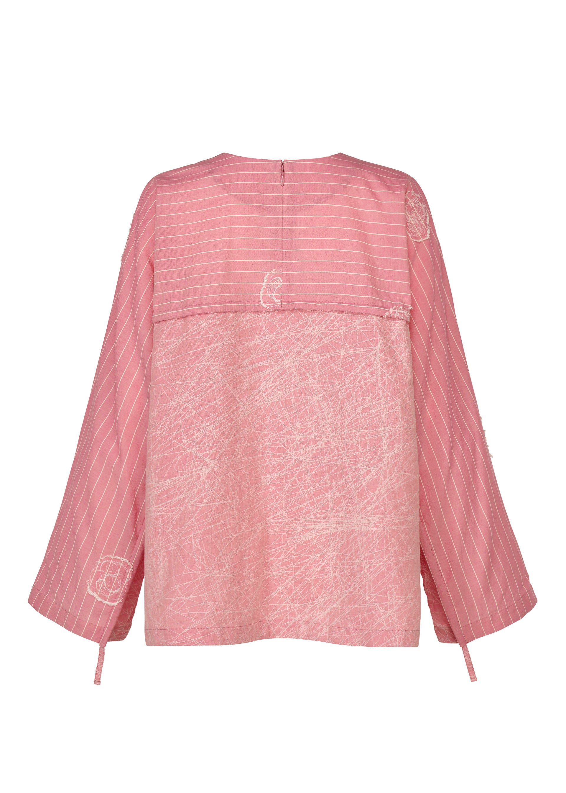 Issey Miyake One Stroke Draw top černý žakár vel. 2