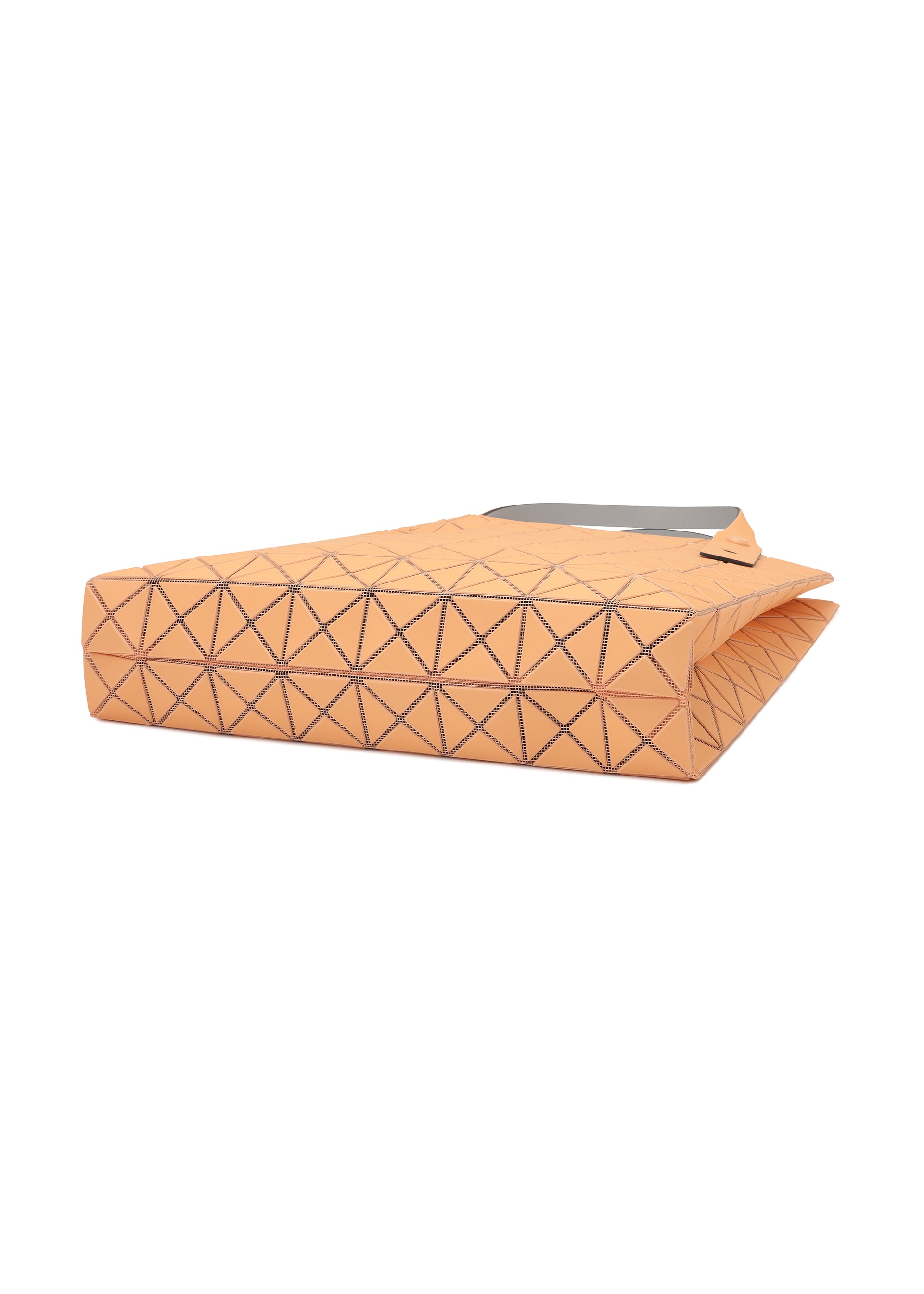 Issey Miyake Prism Plus tote světle šedá skládací