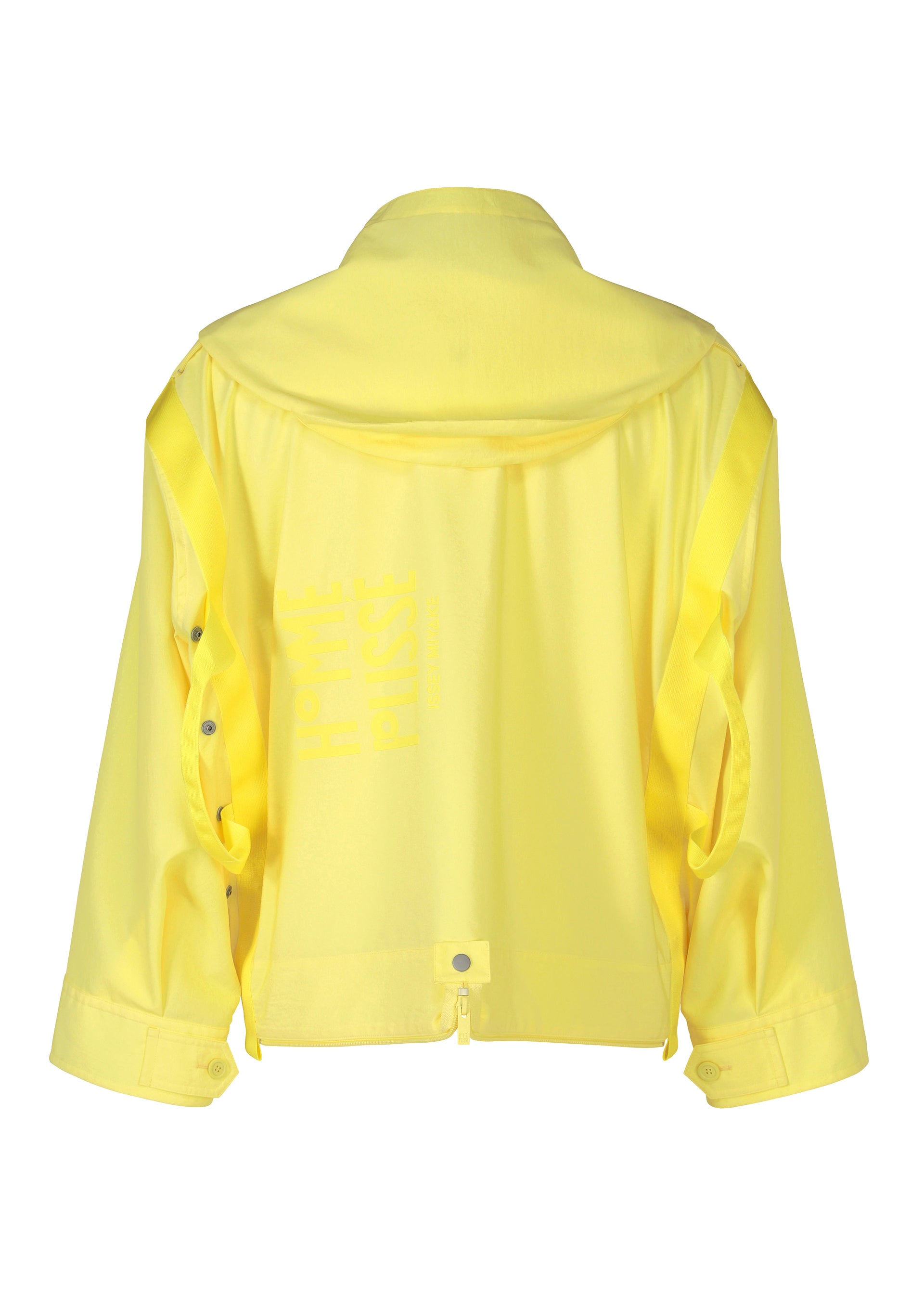 Issey Miyake Homme Plissé Carrier Carried bunda yellow