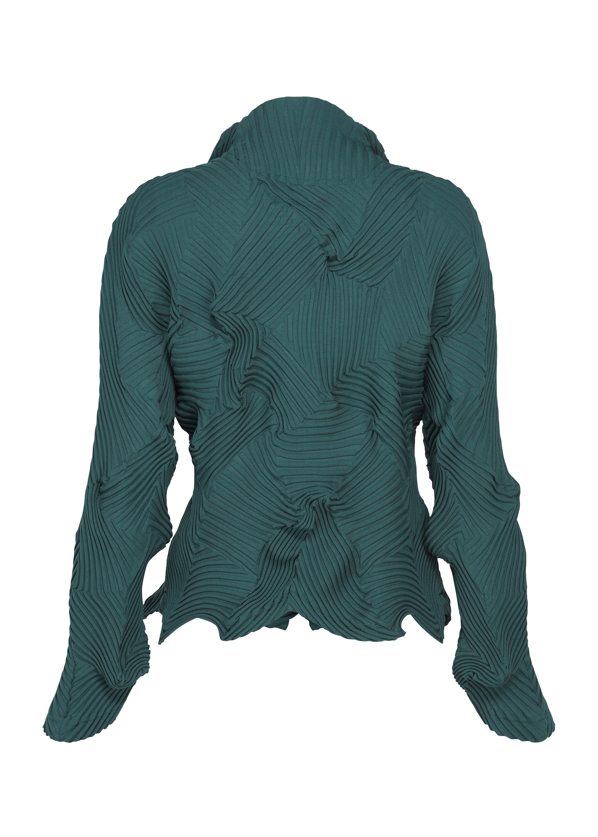 Issey Miyake TYPE-P 003-1 bunda černá plisovaná