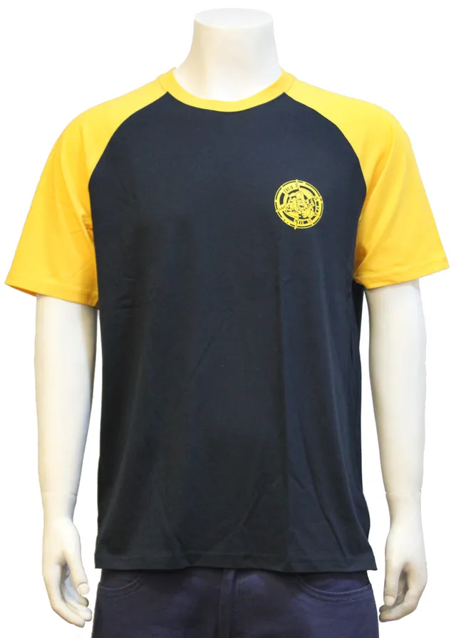 Alien DNA Yellow Grandpa pánské baseball tričko navy