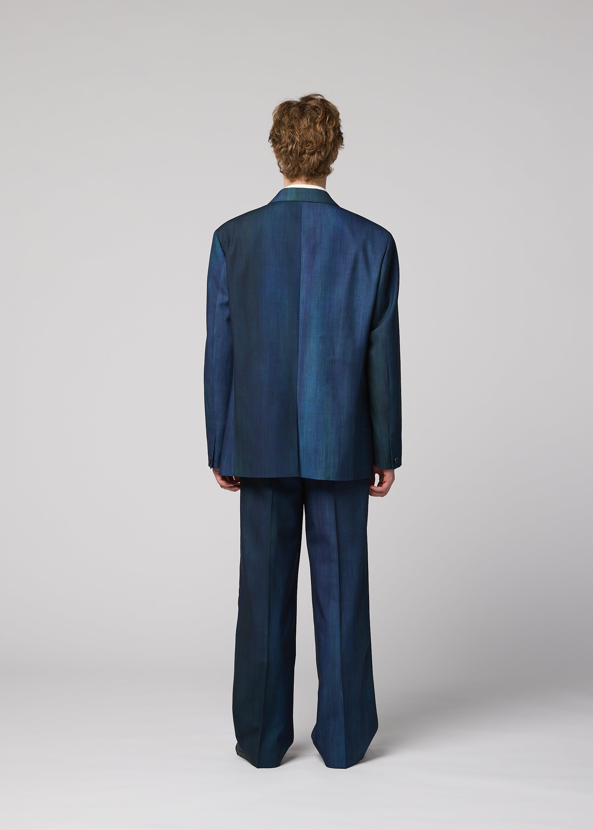 Issey Miyake Gradation Wool pánská bunda černá