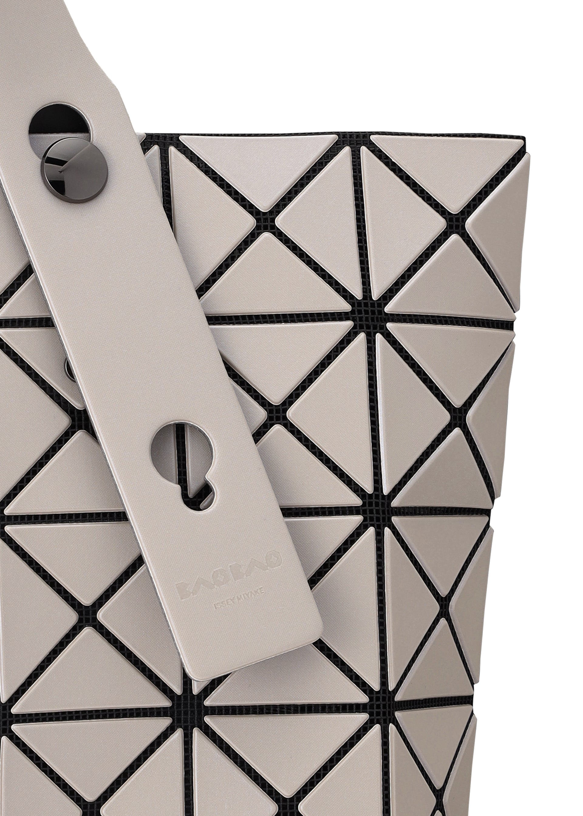 Issey Miyake Prism Matte-2 tote kabelka bílá A4