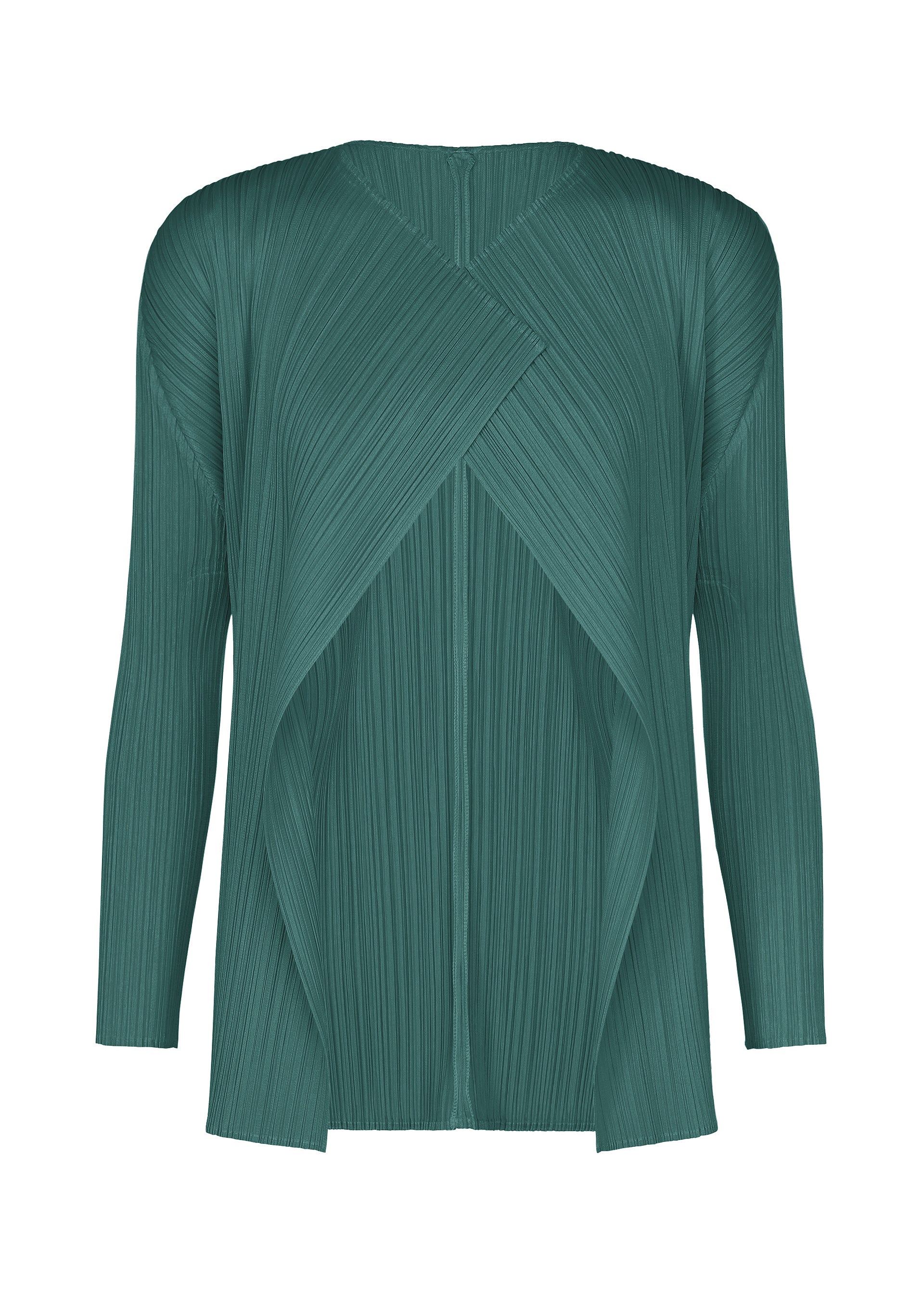 Issey Miyake Monthly Colors October kardigan zelený