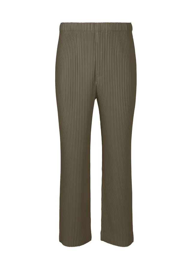 Issey Miyake Monthly Colors November kalhoty mudstone gray polyesterové
