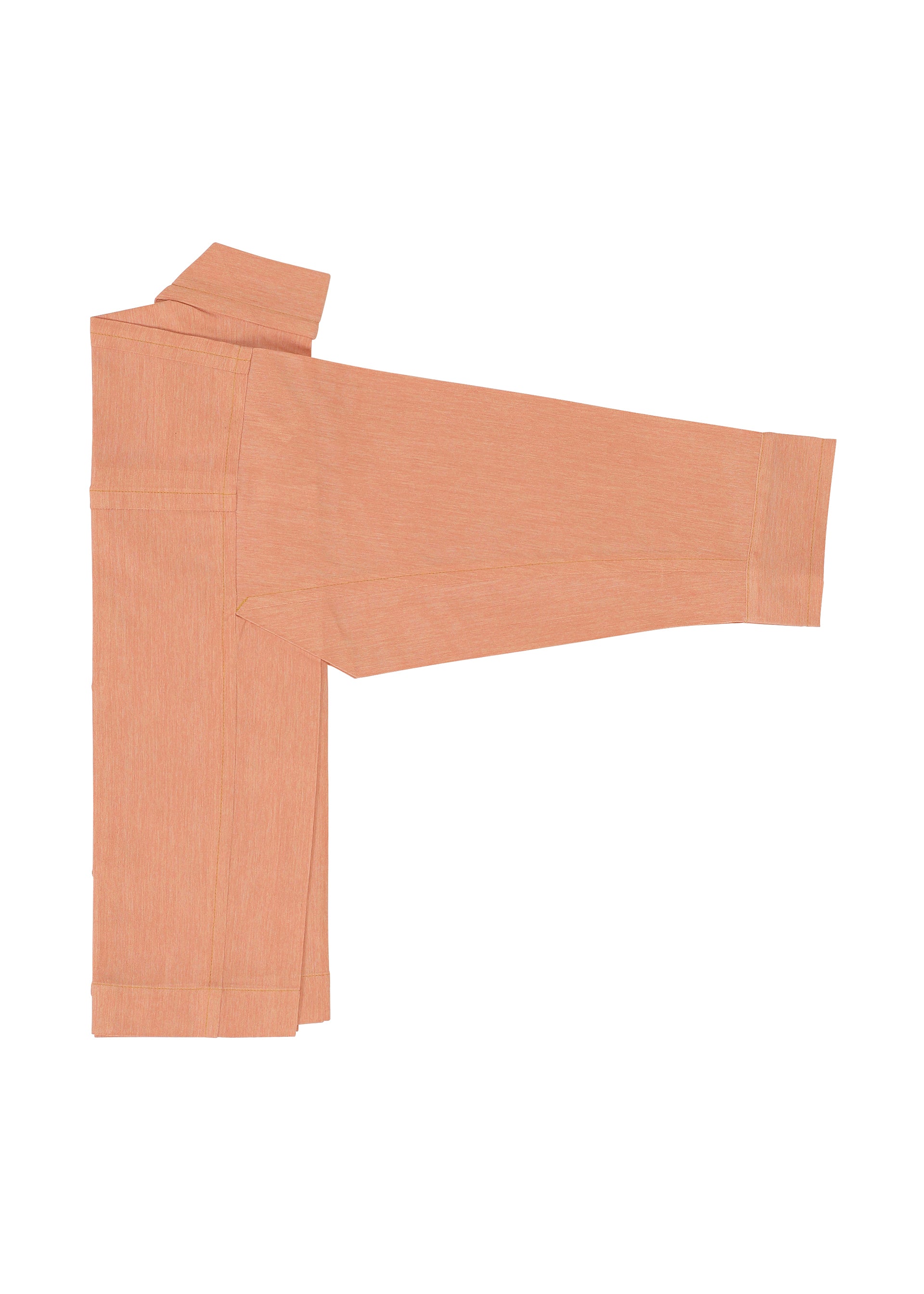 Issey Miyake Flat Denim Seasonal bunda lososová