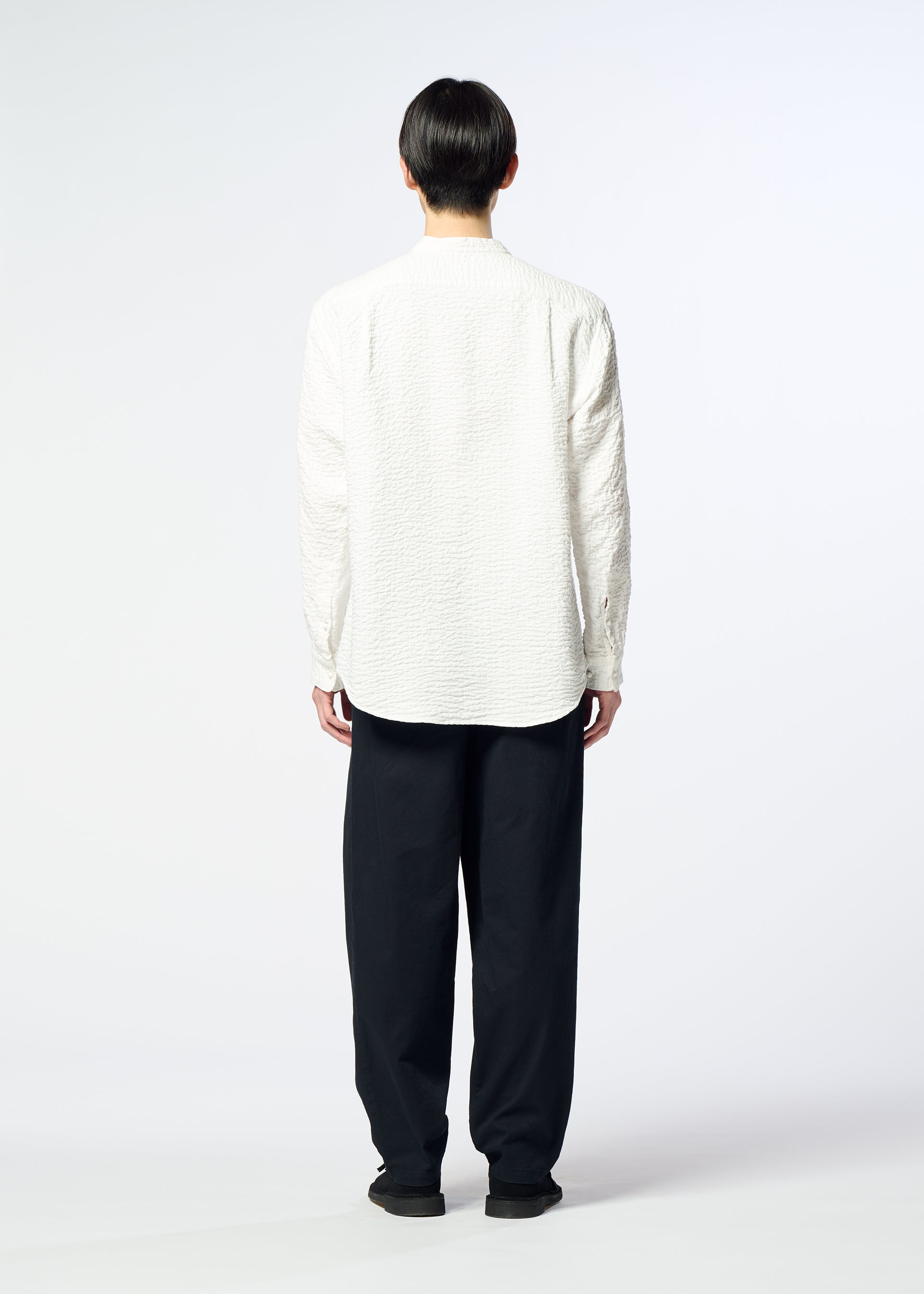 Issey Miyake HaaT Kabira košile bílá gázová